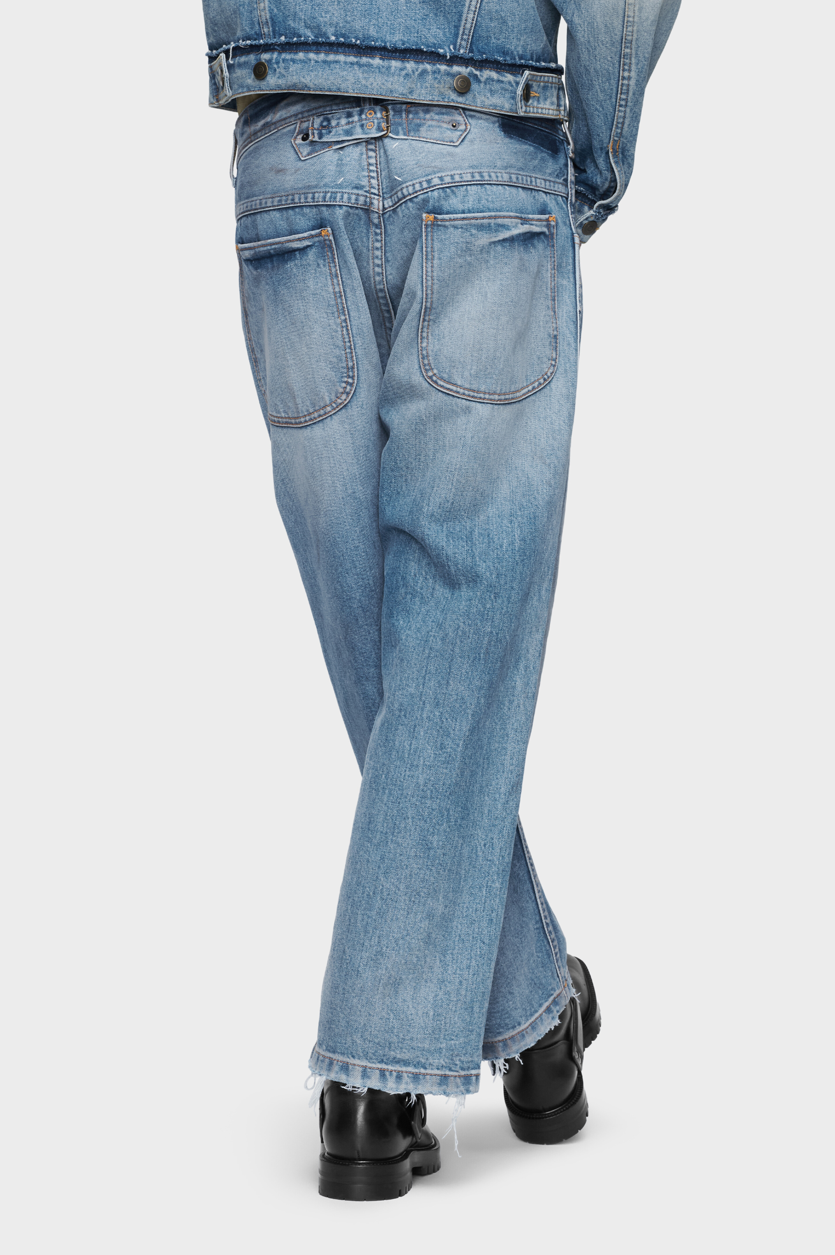 CROPPED DENIM TROUSERS | Maison Margiela