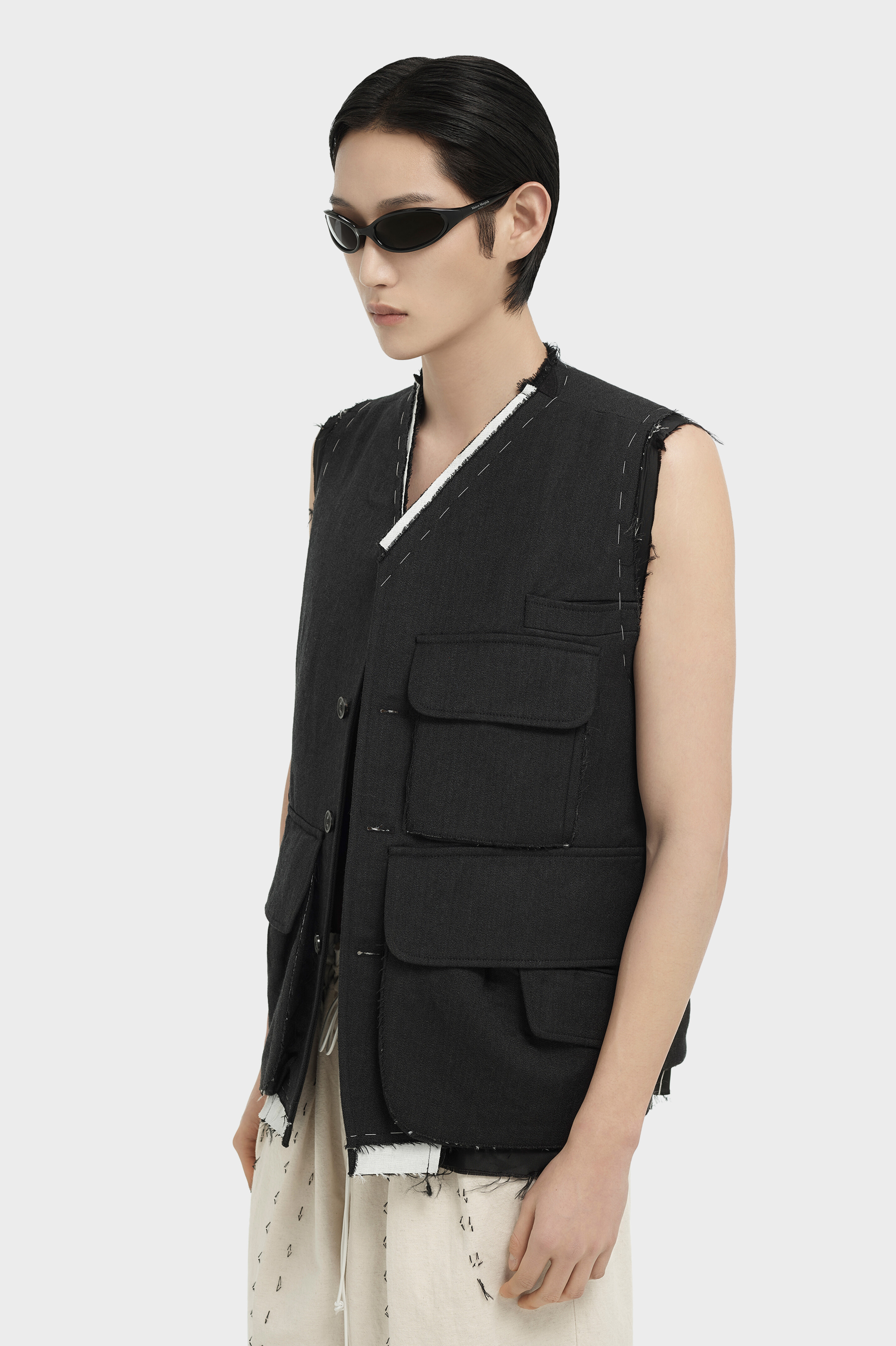 Black MM X Gentle Monster MM202 01 | Maison Margiela Official