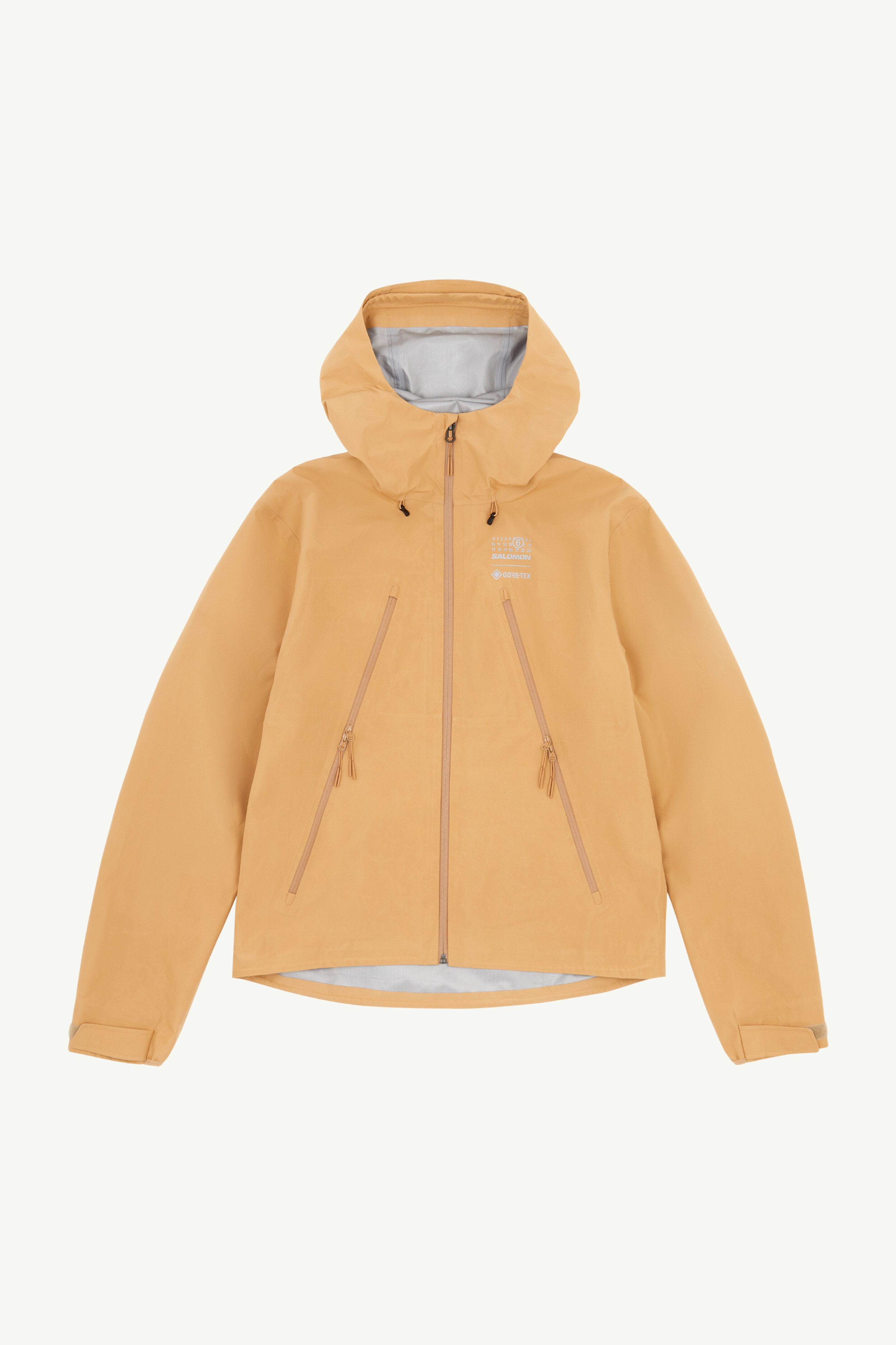 Brown MM6 x Salomon GORE-TEX Hooded Windbreaker | MM6 Official