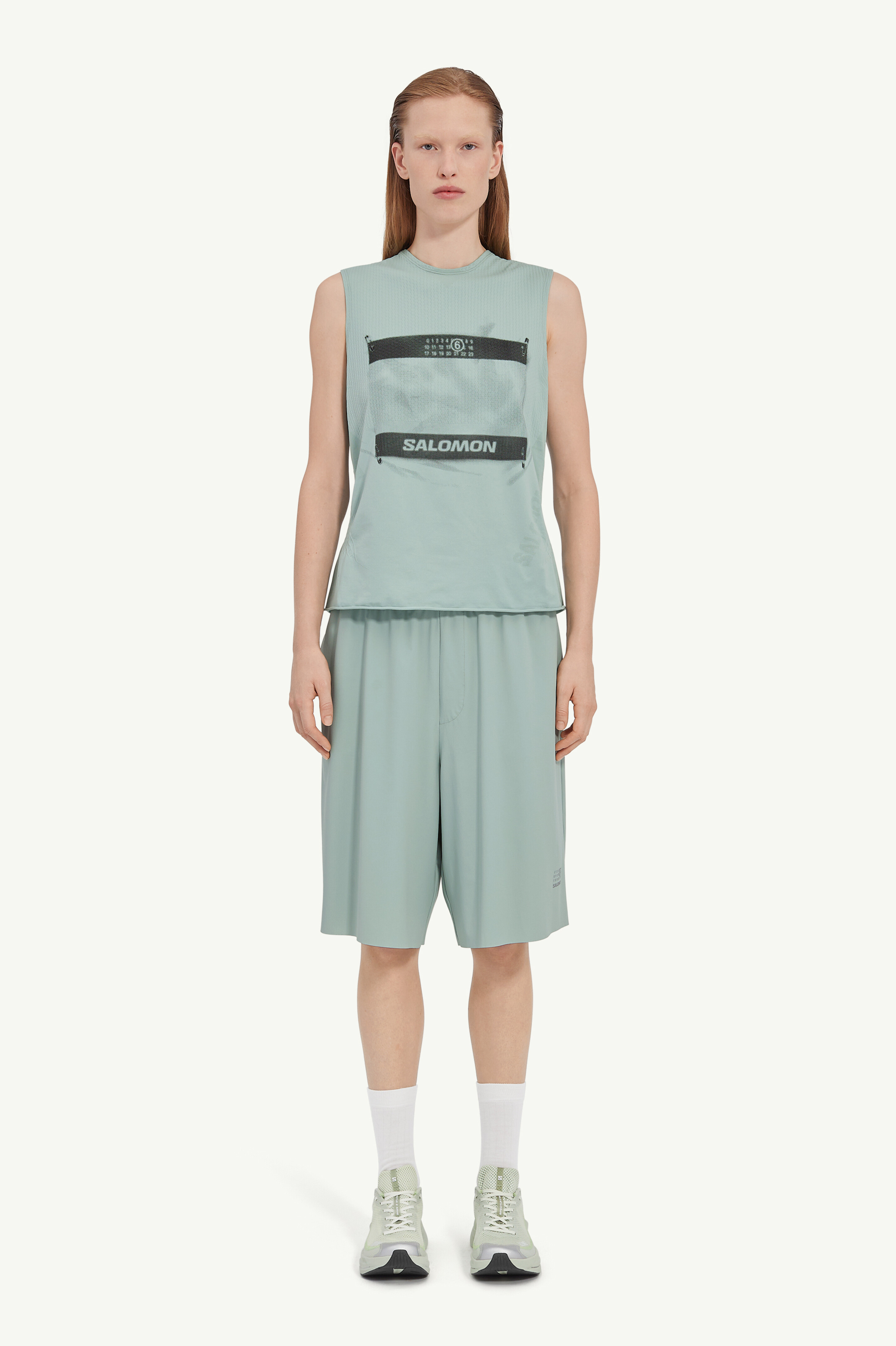 maison margiela MM6 x Salomon T-shirt imprimé abstrait