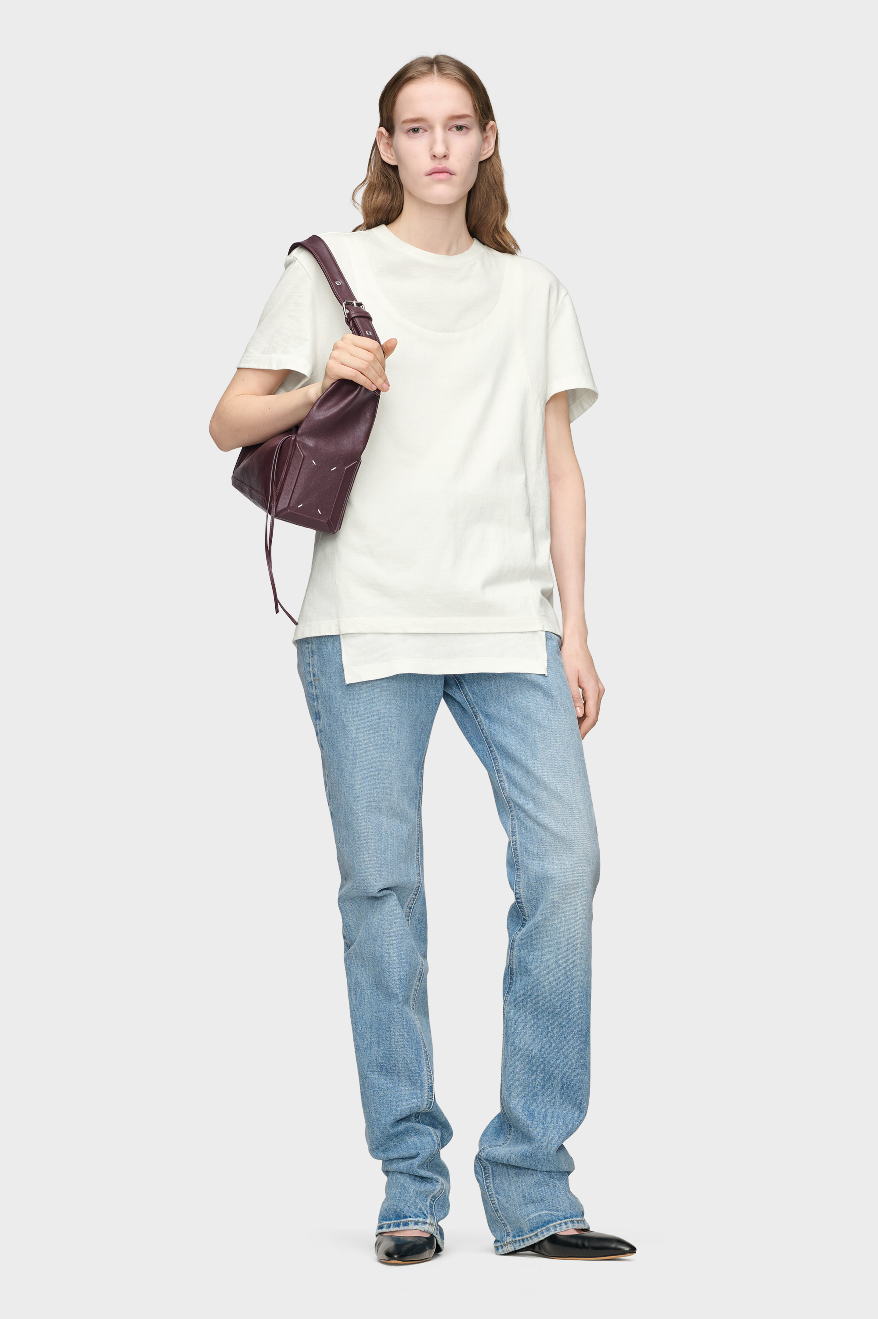 DOUBLE LAYERED T-SHIRT | Maison Margiela