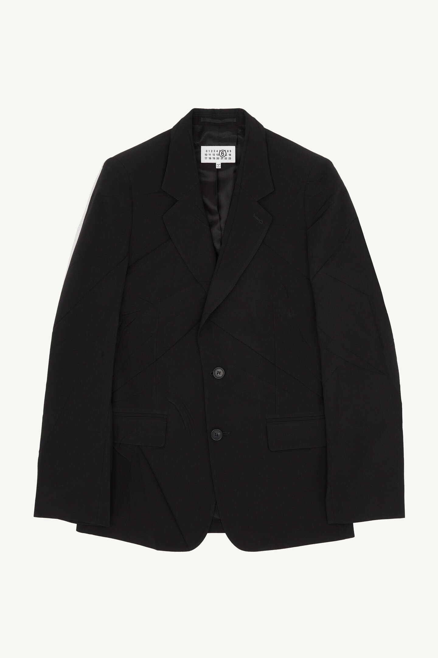 Men's Wool Blend Suit Jacket | MM6