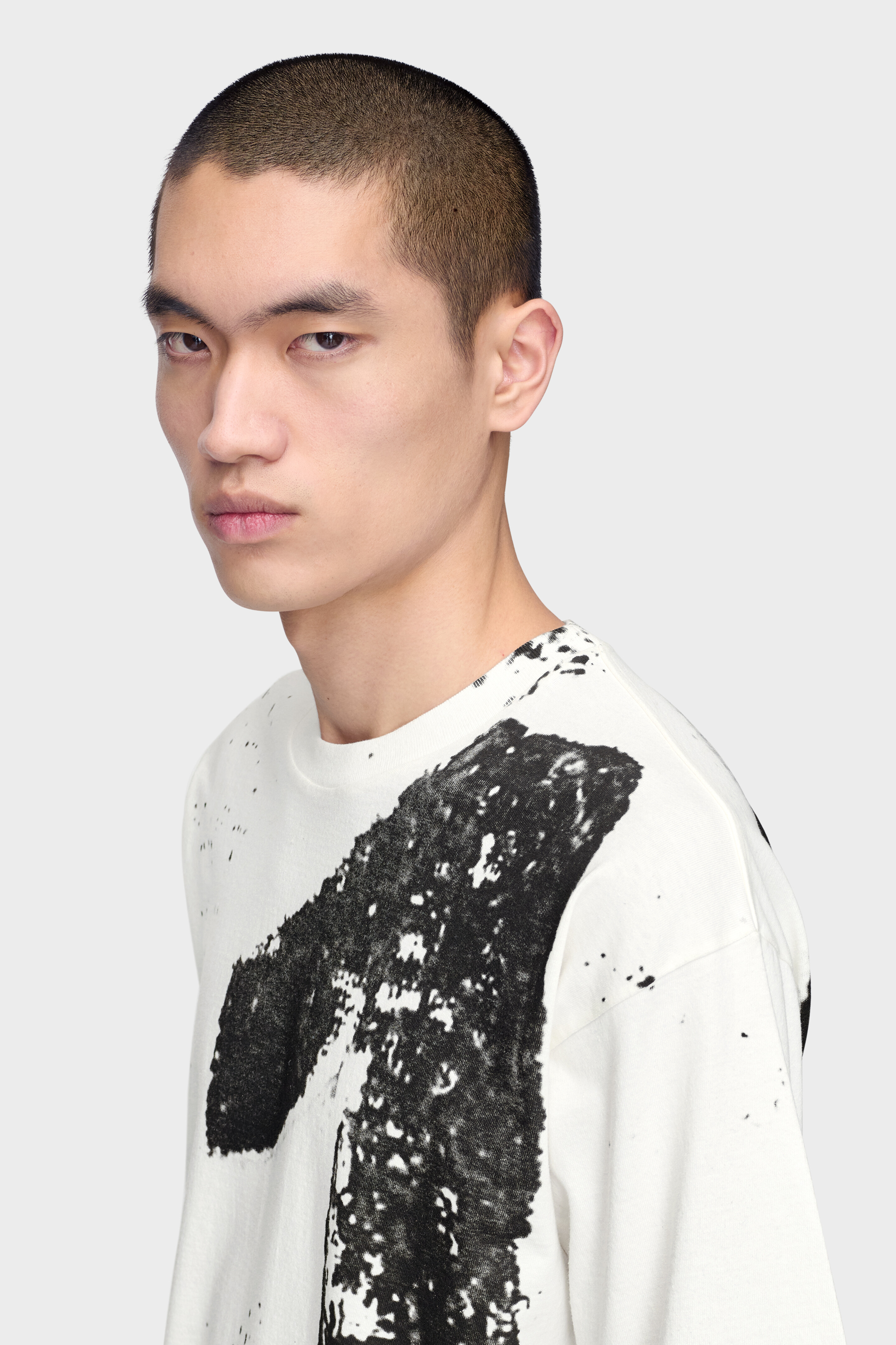 White 10 Print Cotton T-Shirt | Maison Margiela Official