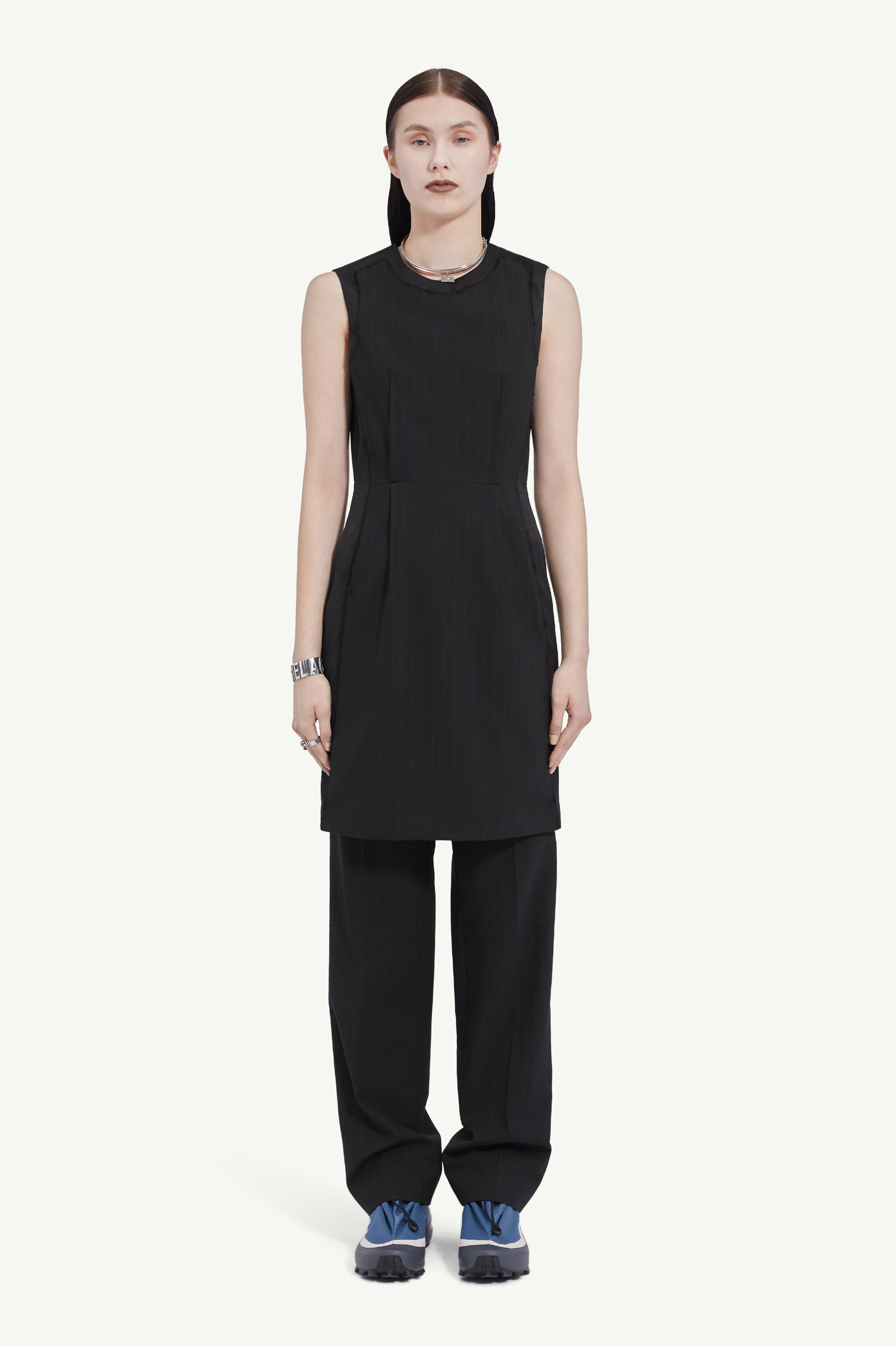 Pinstripe dress