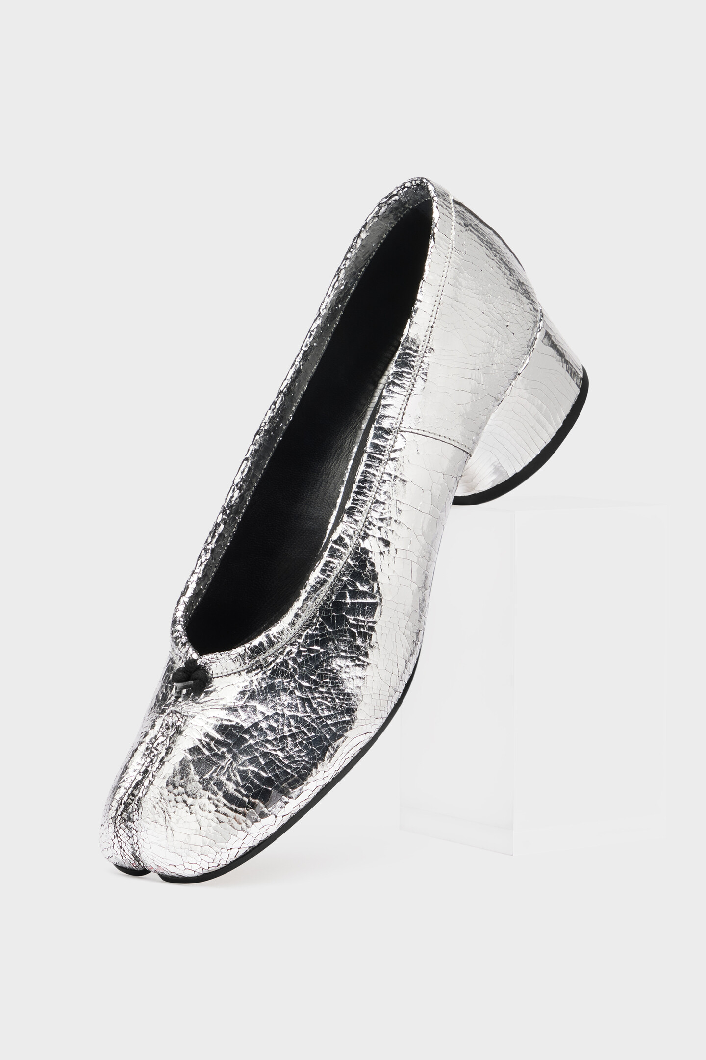 Maison Margiela タビバレー38 Tabi Broken Mirror New Ballerinas 3 cm Heel | Maison Margiela