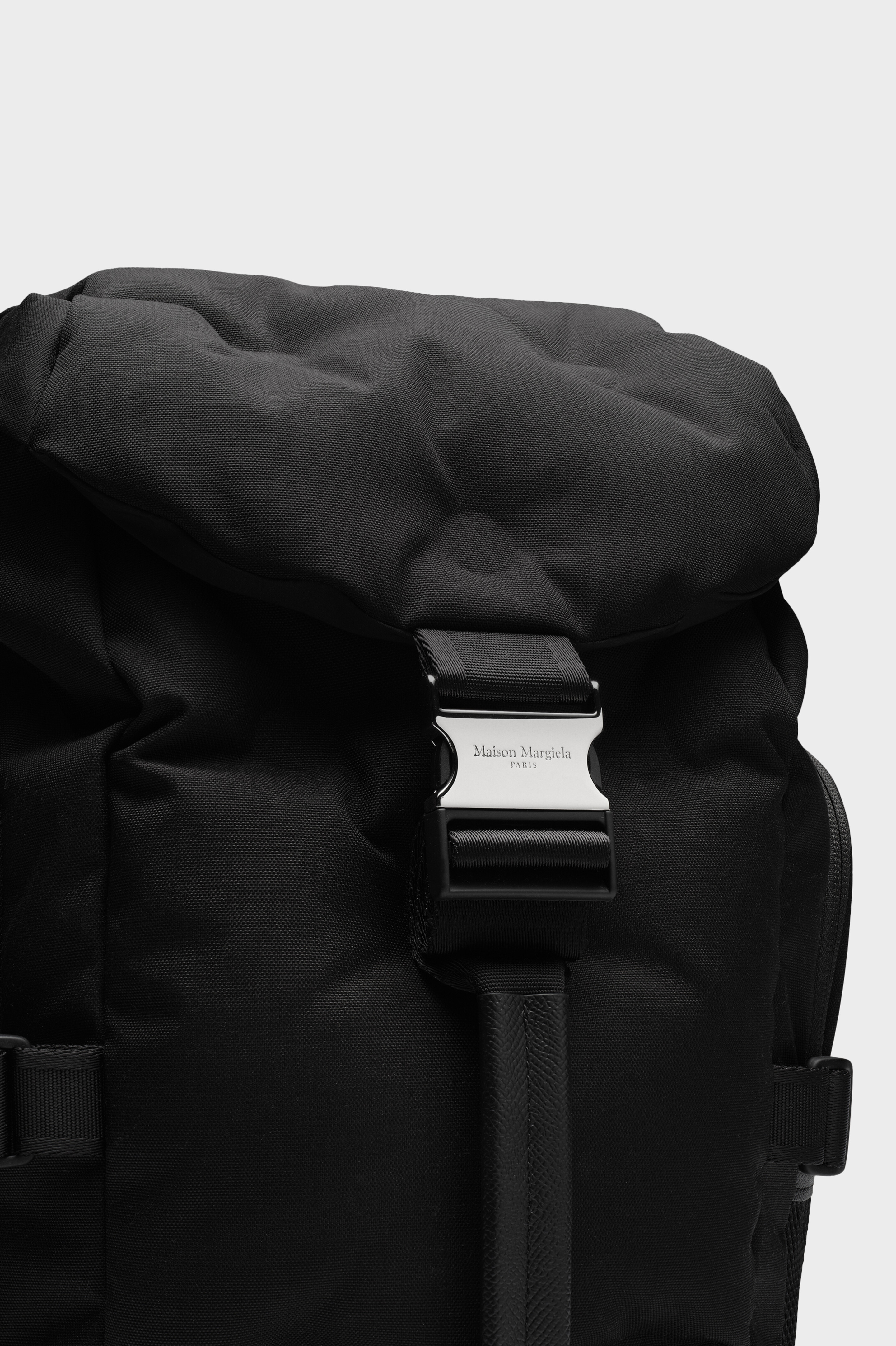 Black Nylon Small Glam Slam Backpack | Maison Margiela