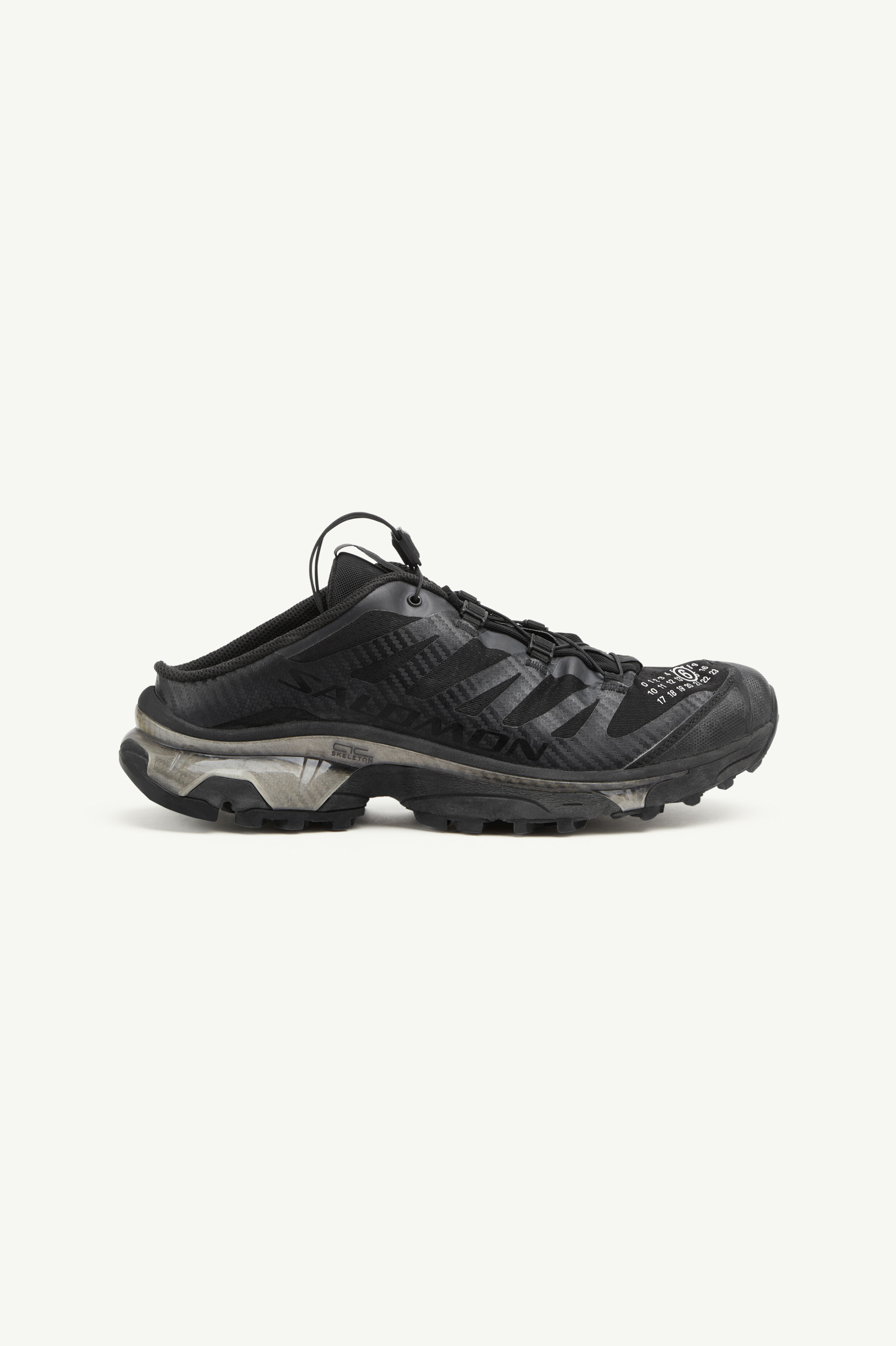 Women's Black Xt-4 Mules - MM6 x Salomon | MM6