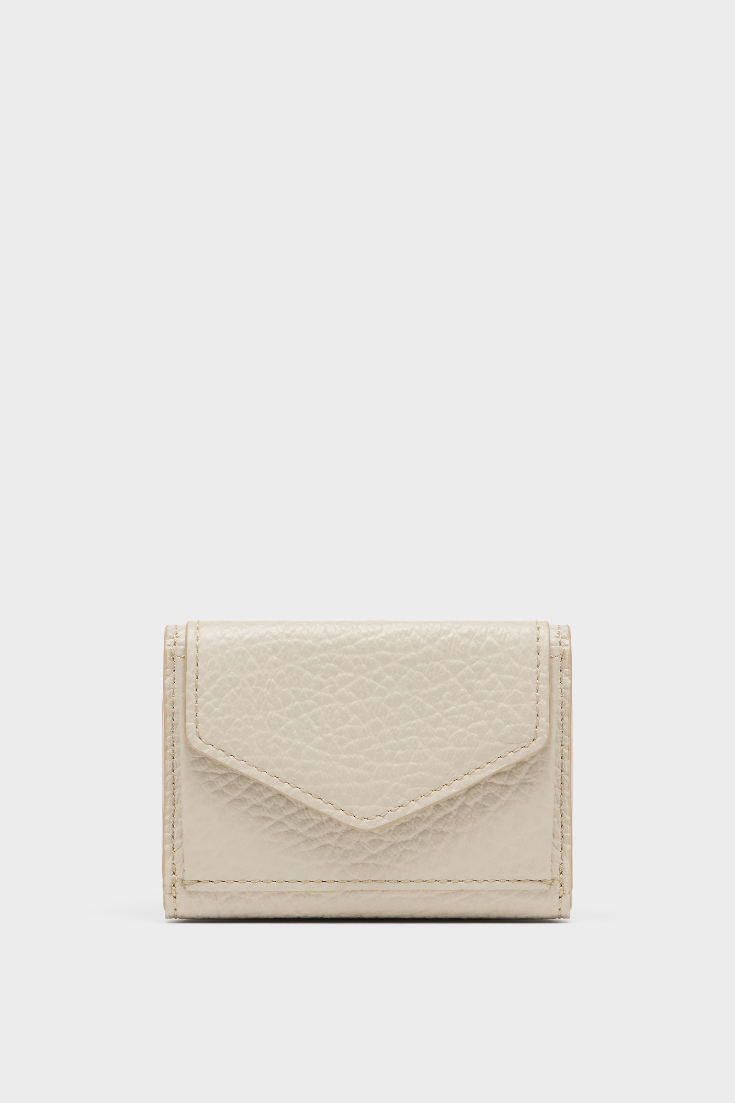 Embossed Leather Wallet - Tri-Folded | Maison Margiela
