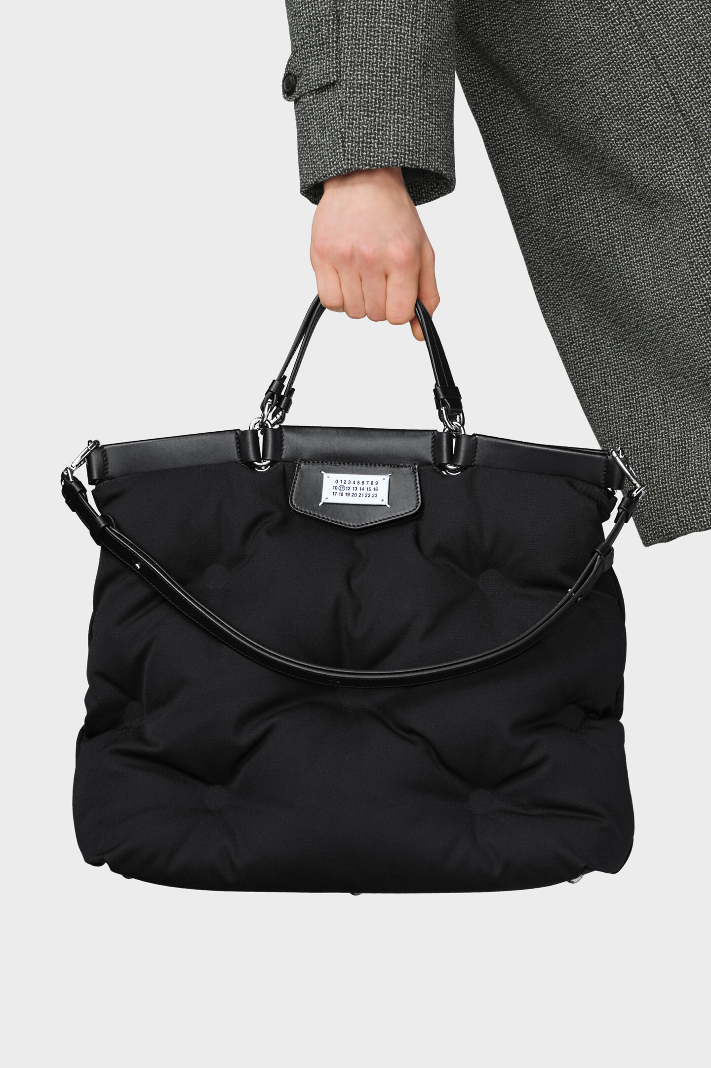 Black Glam Slam Shopping Bag Large | Maison Margiela