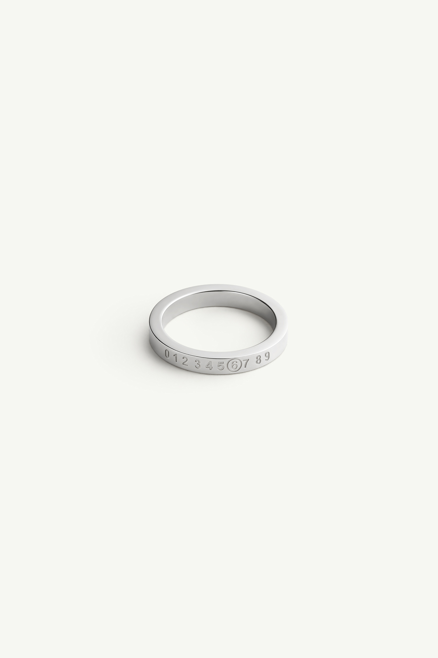 Gray Numeric Minimal Signature Ring | MM6 Official
