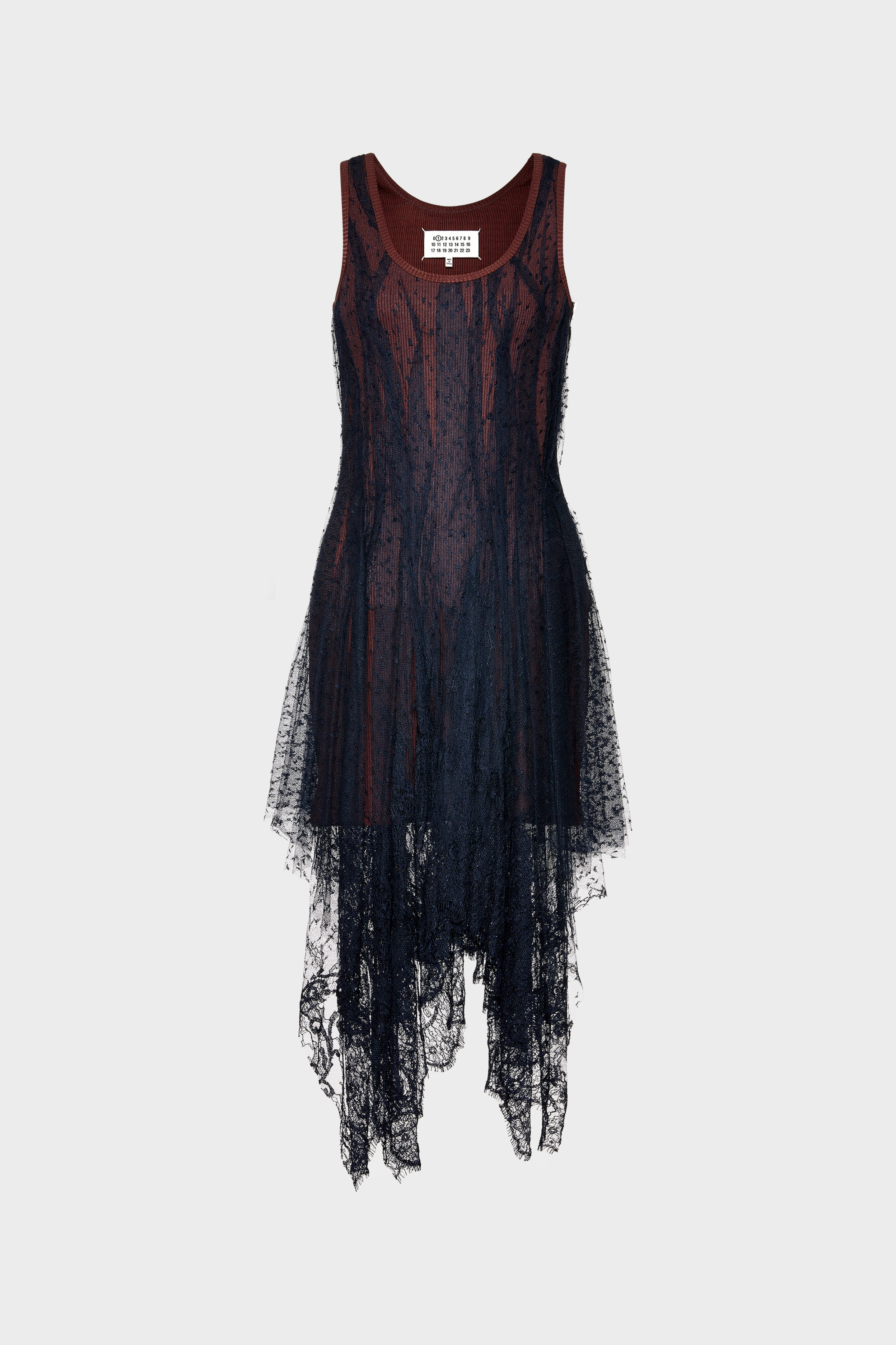 Maison Margiela レース ミディドレス