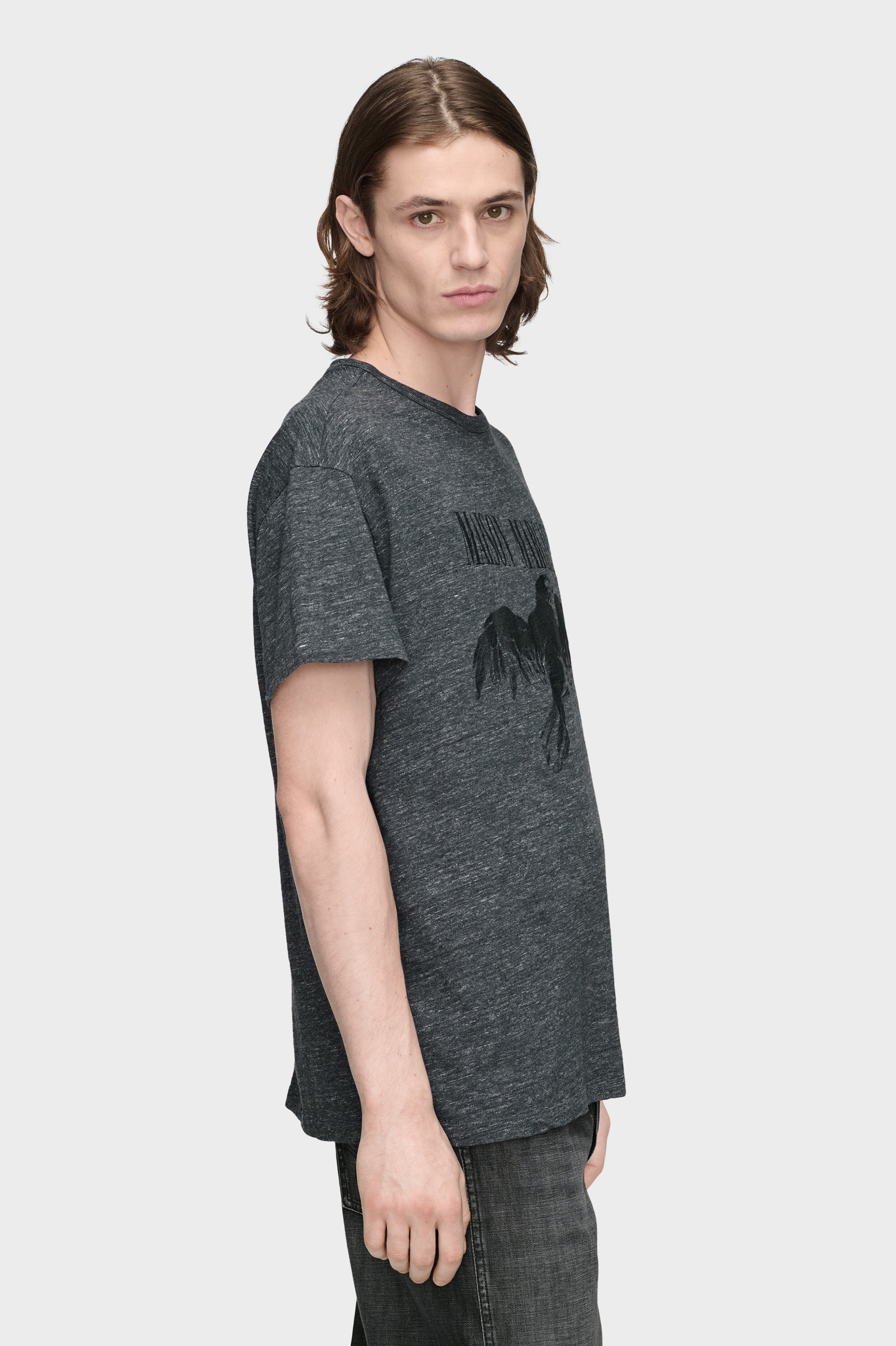 Dark grey Cotton T-Shirt | Maison Margiela Official