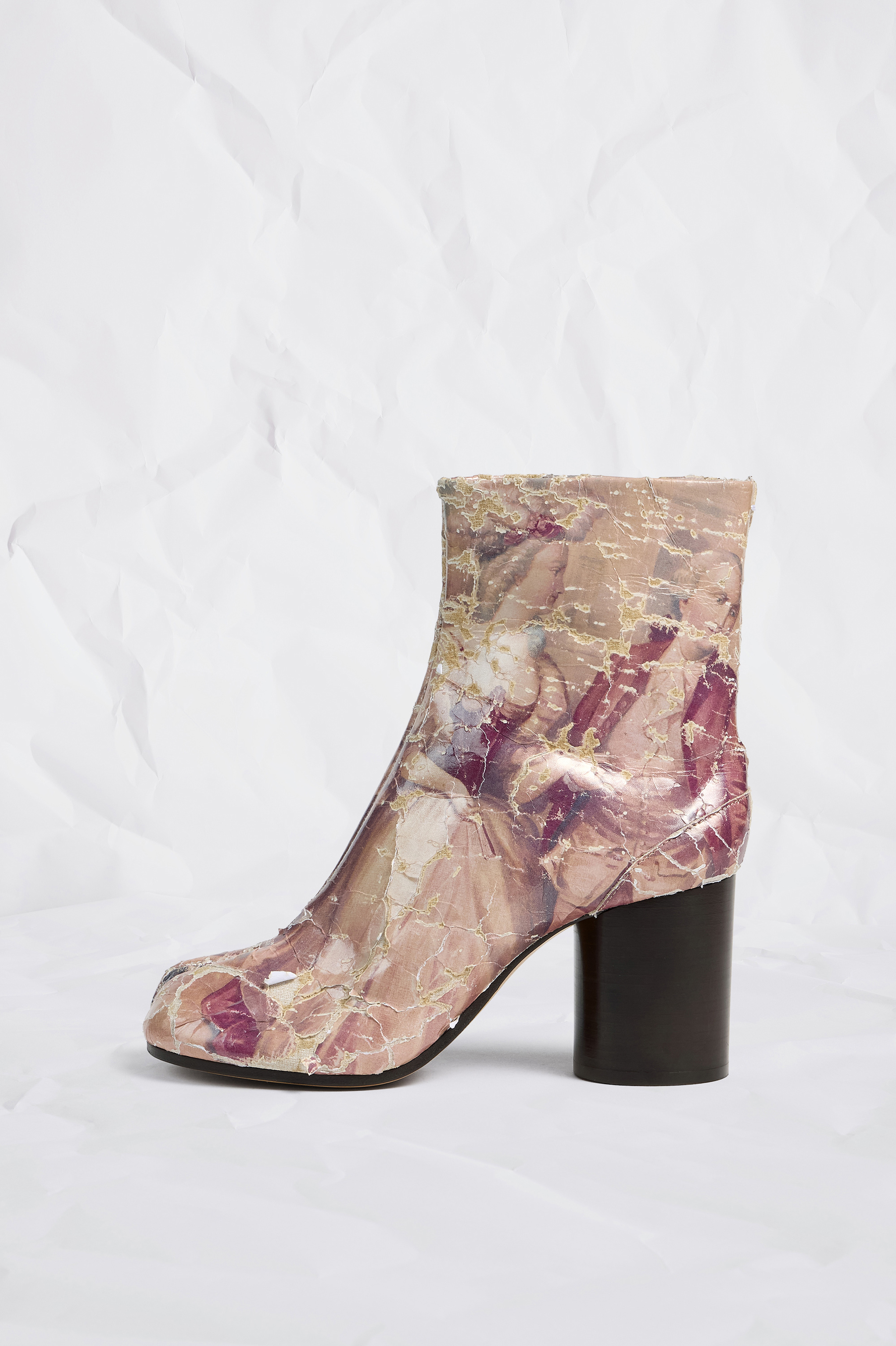Pink Tabi Ankle Boots Tapestry | Maison Margiela Official