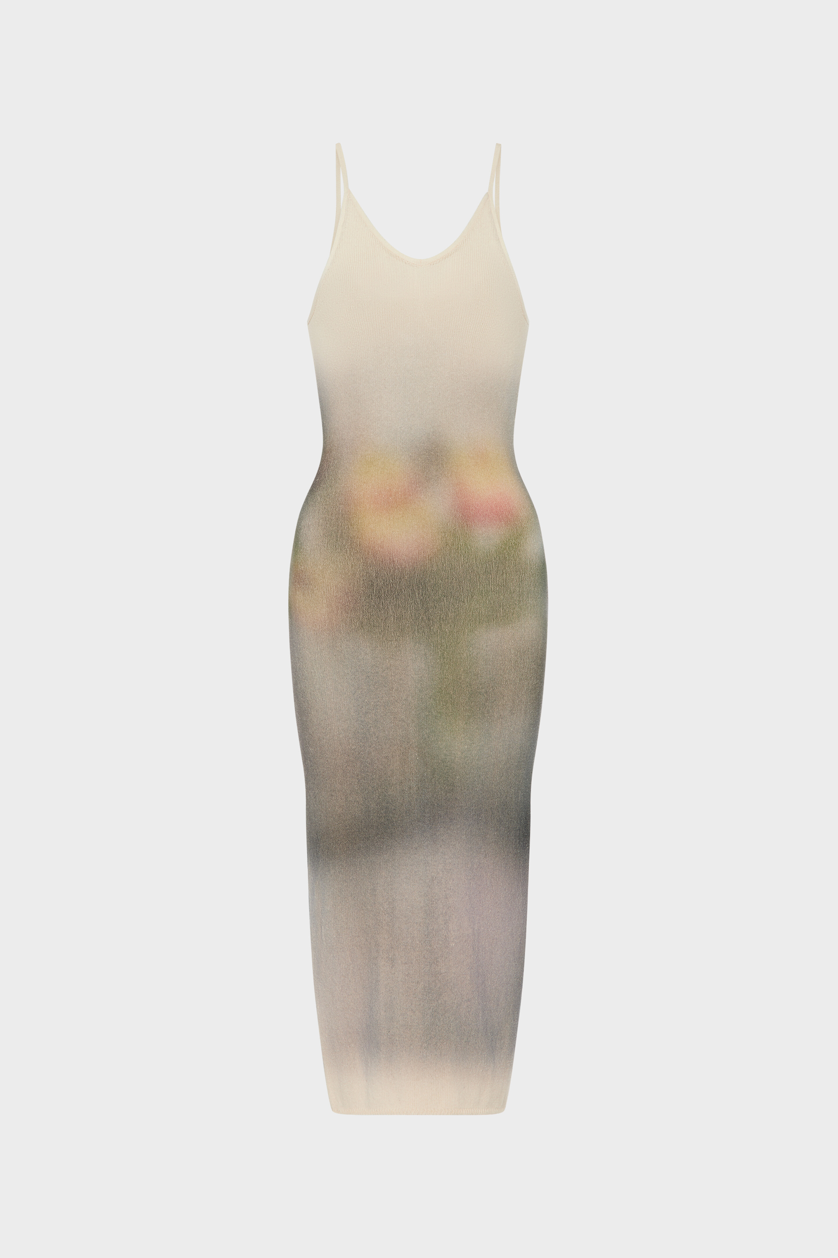 Maxi-Strickkleid