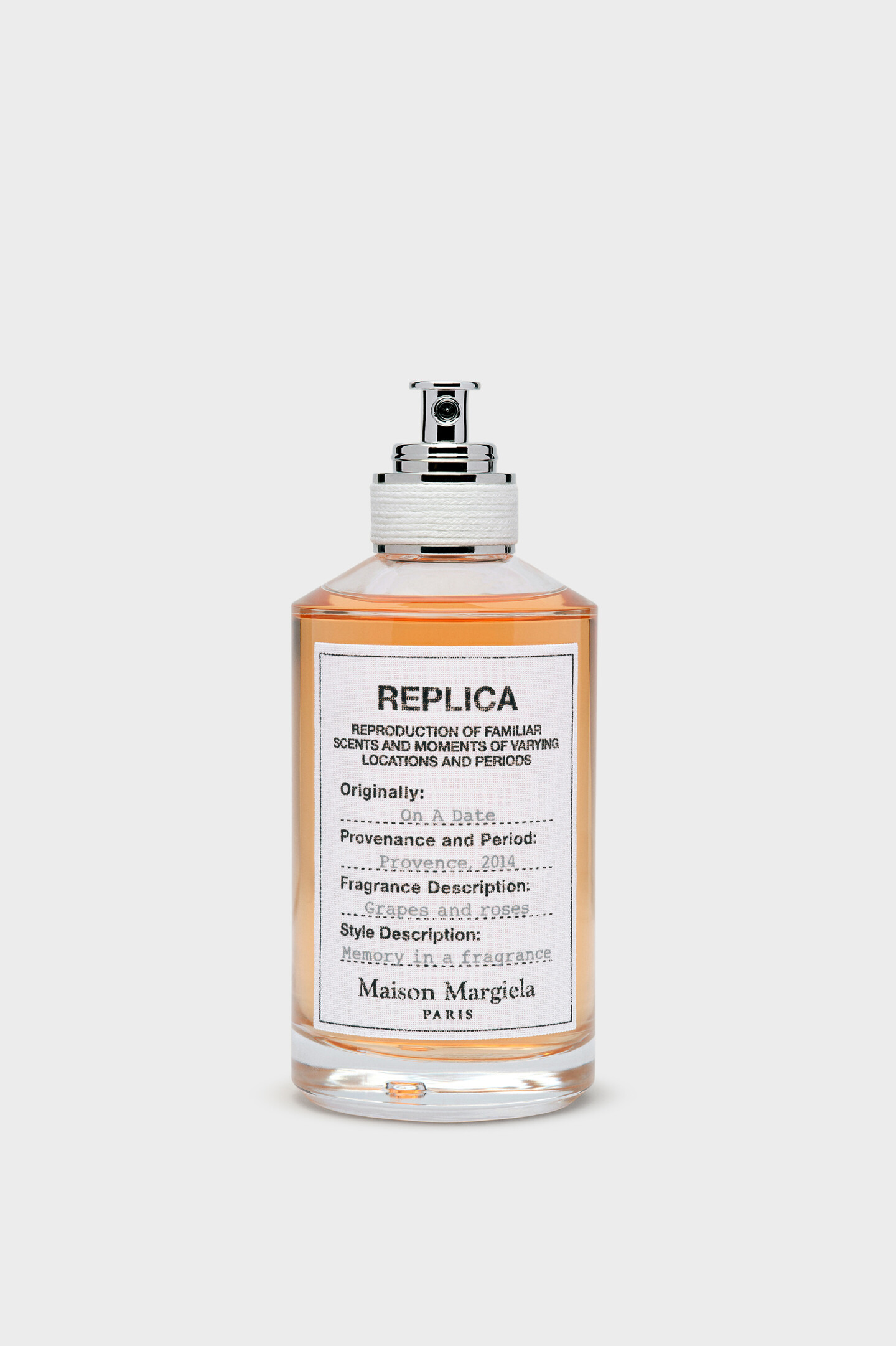 香水(ユニセックス) Maison Margiela Replica 100ml on a date REPLICA' On A Date Eau de Toilette with Rose & Black Currant