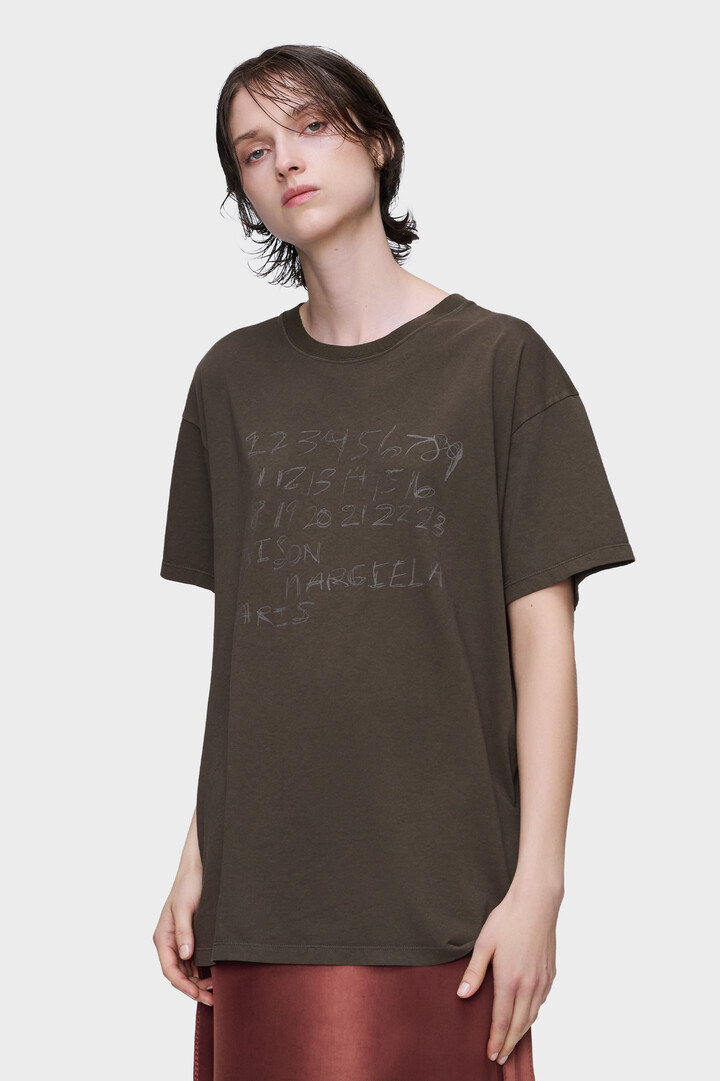 ナンバリング コットンTシャツ
