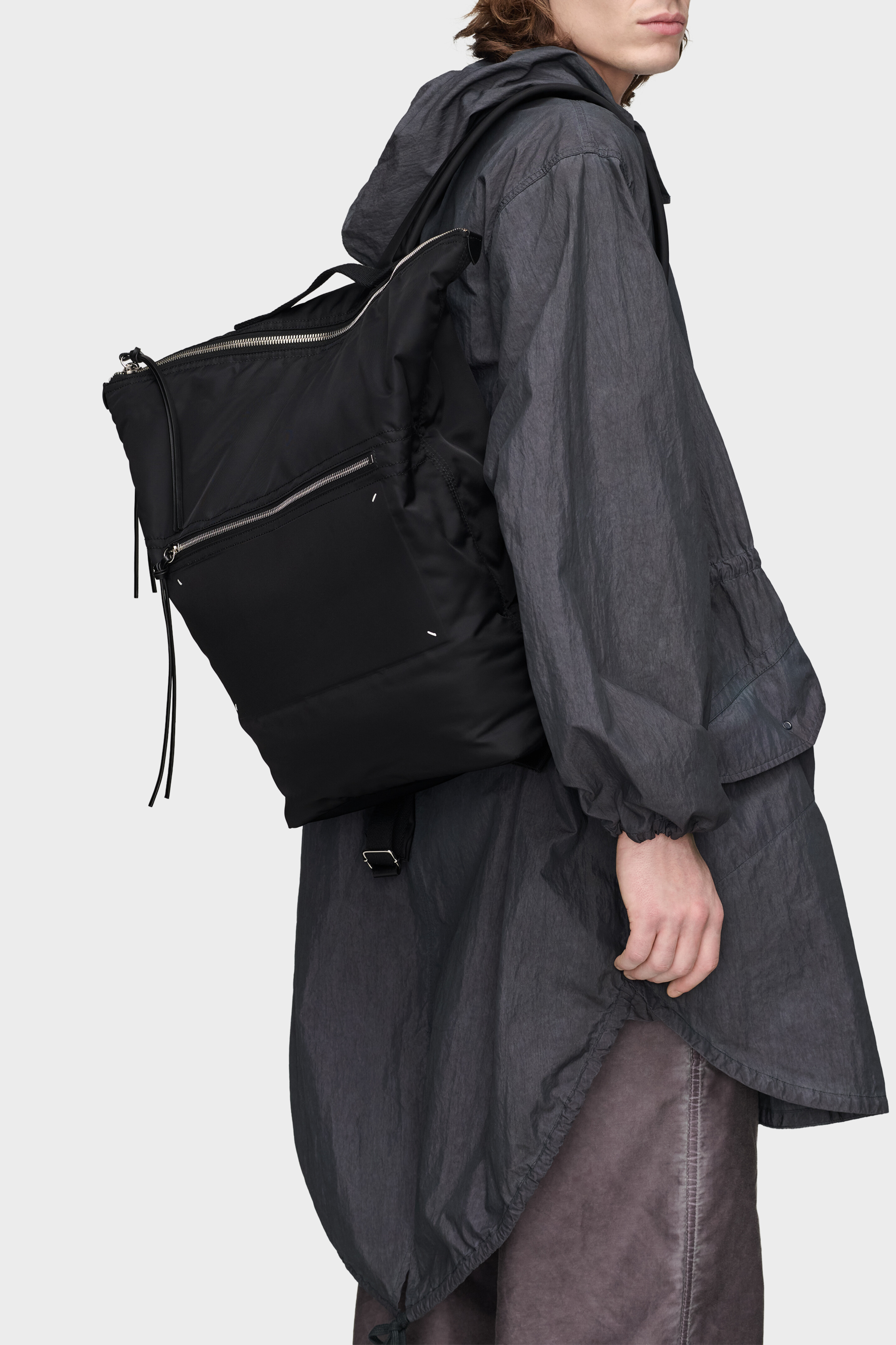Zip Backpack Black | Maison Margiela Official