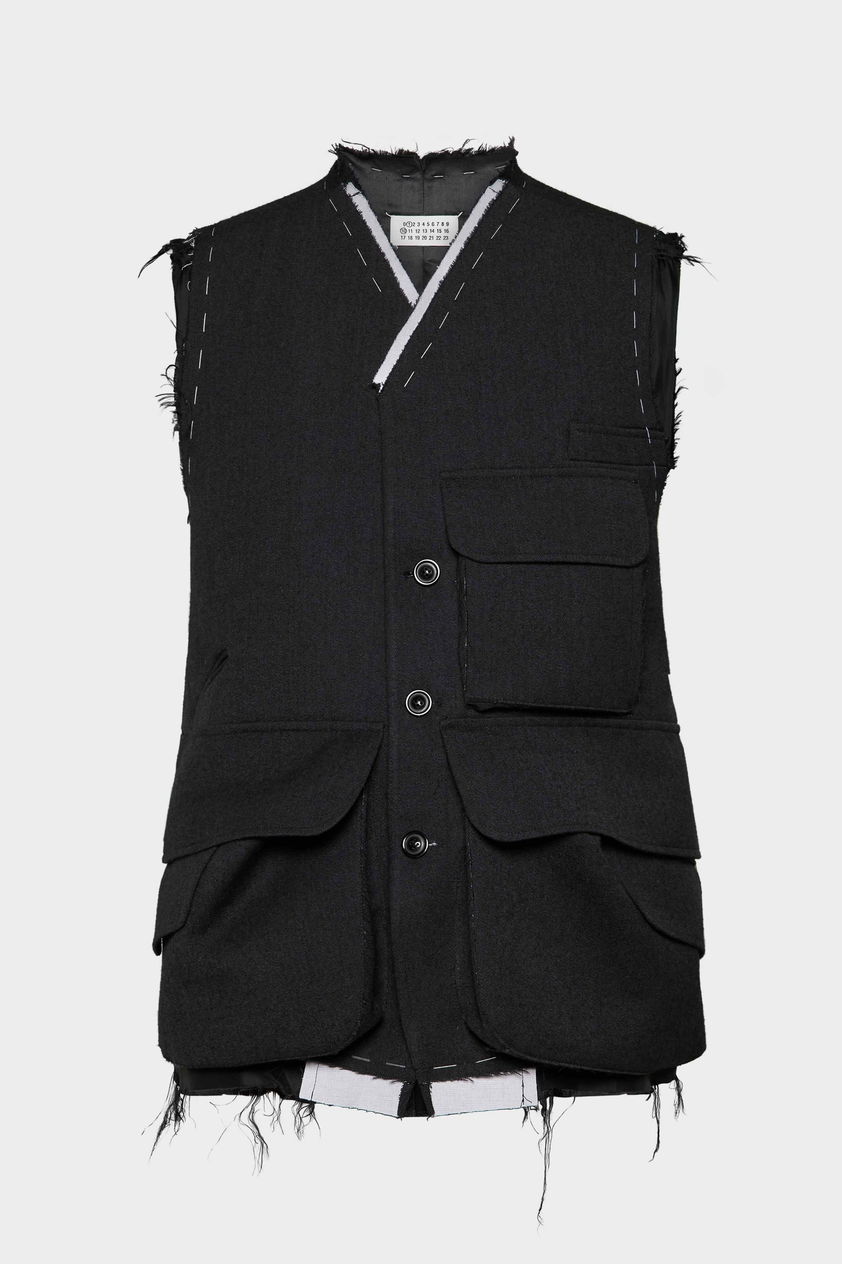 Maison Margiela ノースリーブジャケット ノースリーブウールジャケット