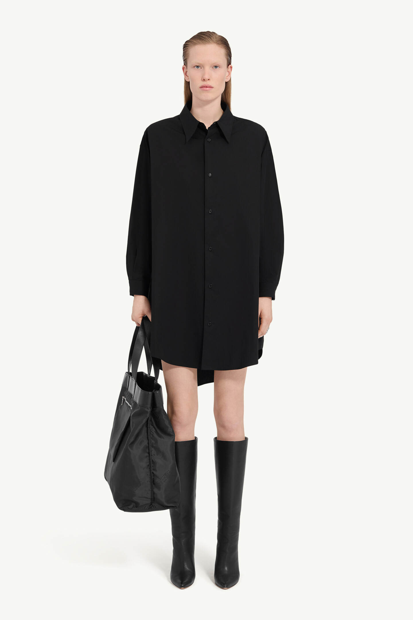 Women's Cotton Shirt Dress | MM6