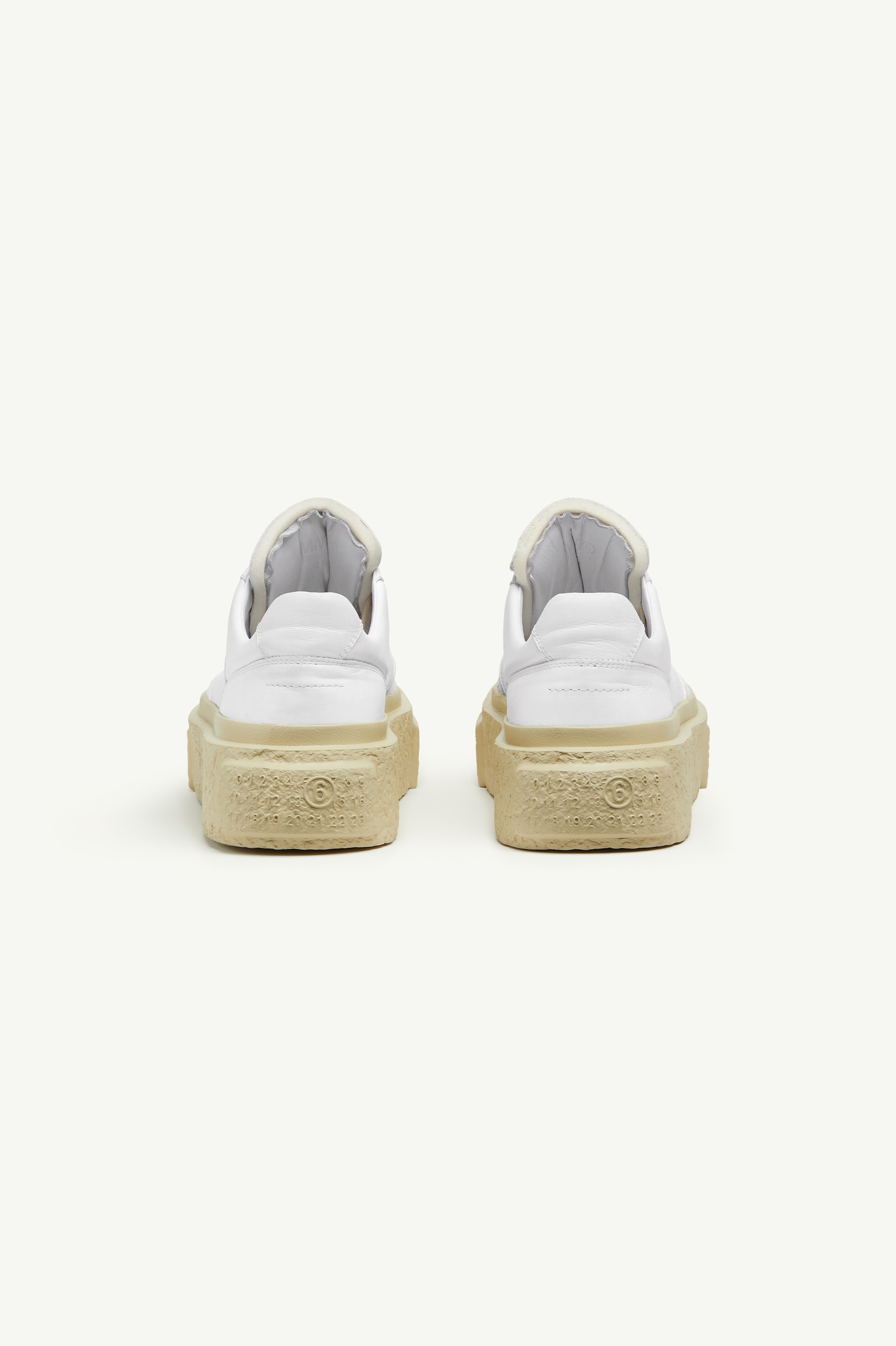 White Chunky Gambetta Sneakers | Maison Margiela