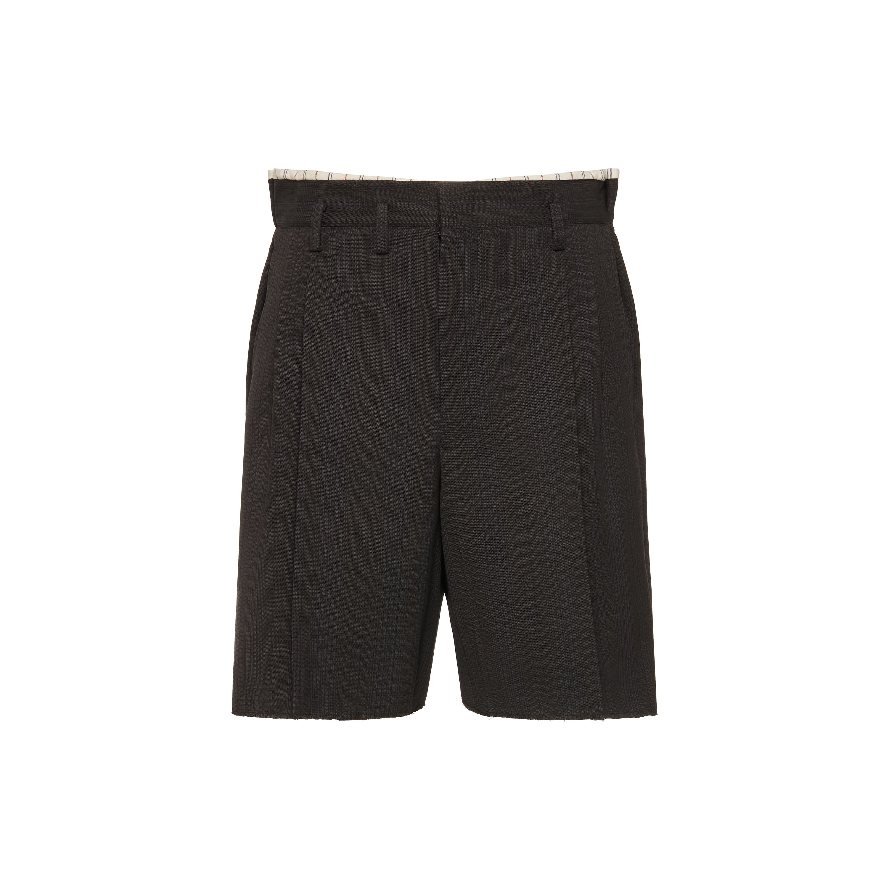 Men's Black Wool Tailored Shorts | Maison Margiela