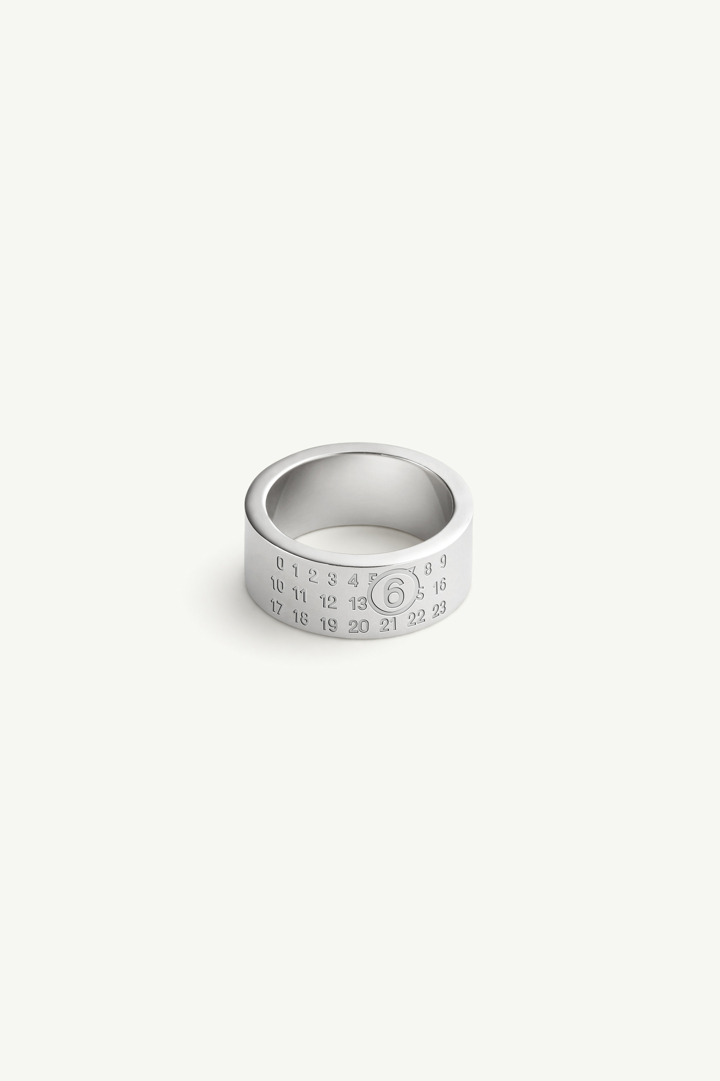 Gray Numeric Minimal Signature Ring | MM6 Official