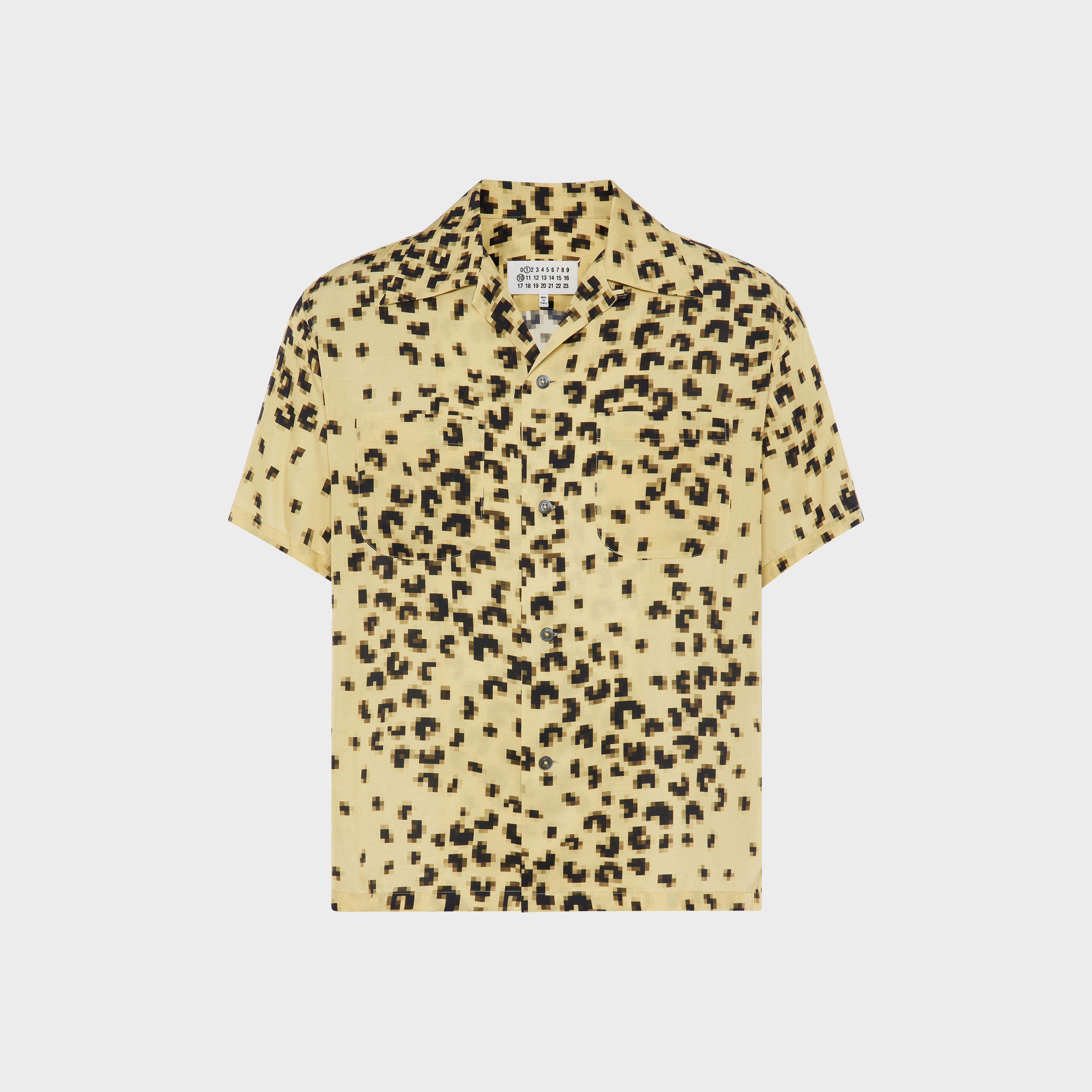 トップス maison martin Margiela Pixel leopard shirt