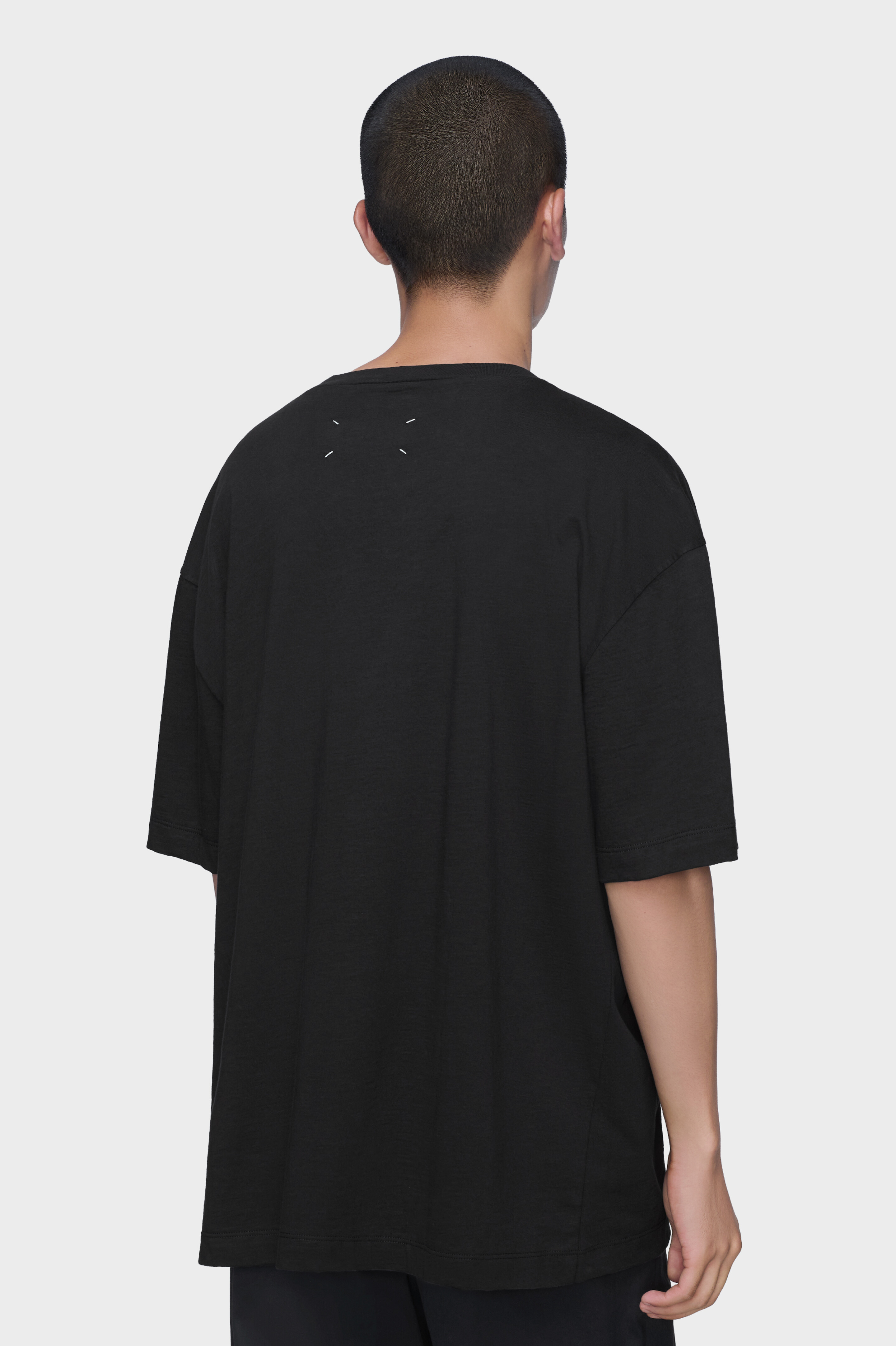 Black Cotton Numerical T-shirt | Maison Margiela Official