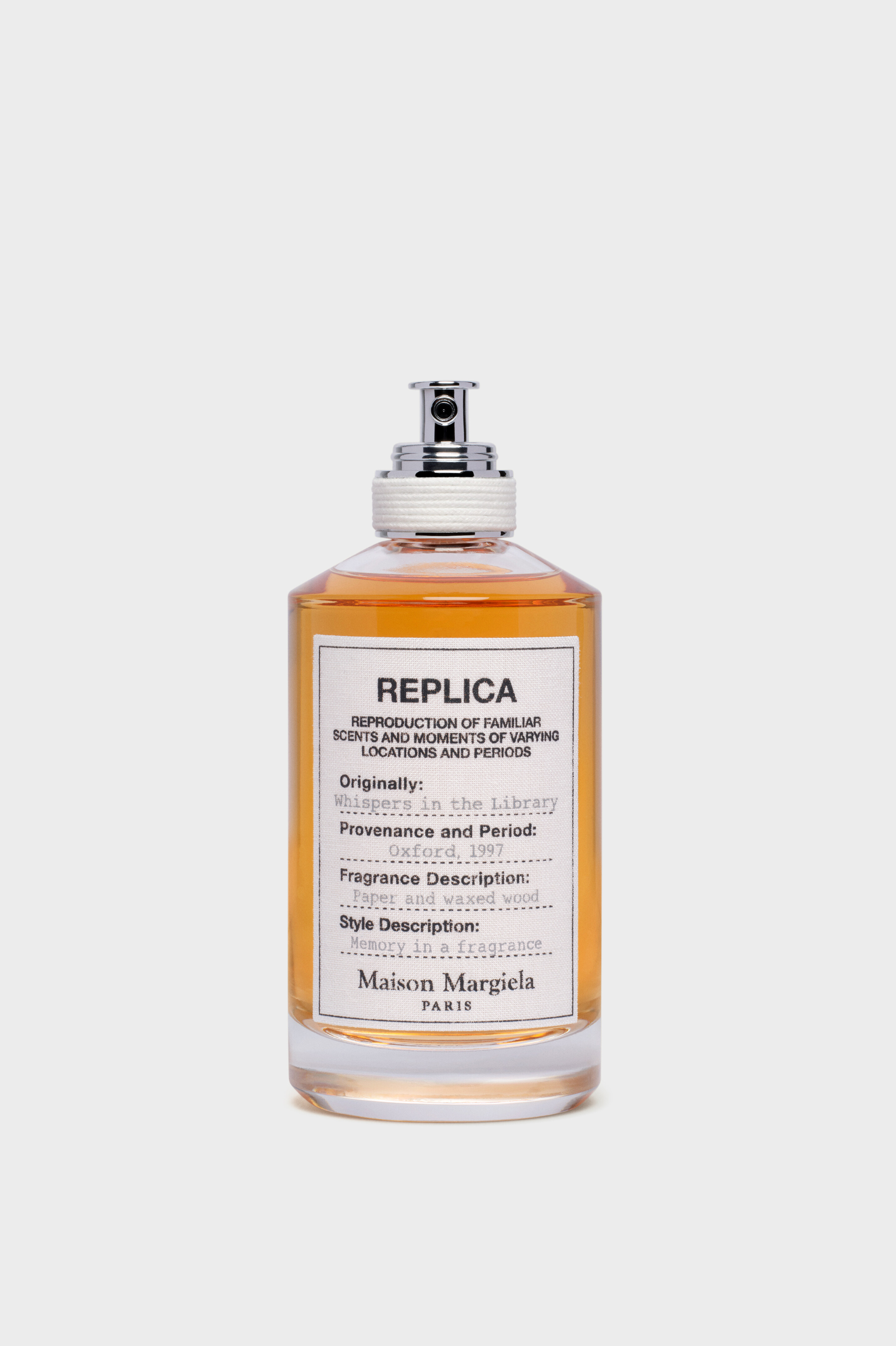 香水(ユニセックス) Maison Margiela Whispers in the Library Silver Replica Whispers in the Library Eau de Toilette | Maison