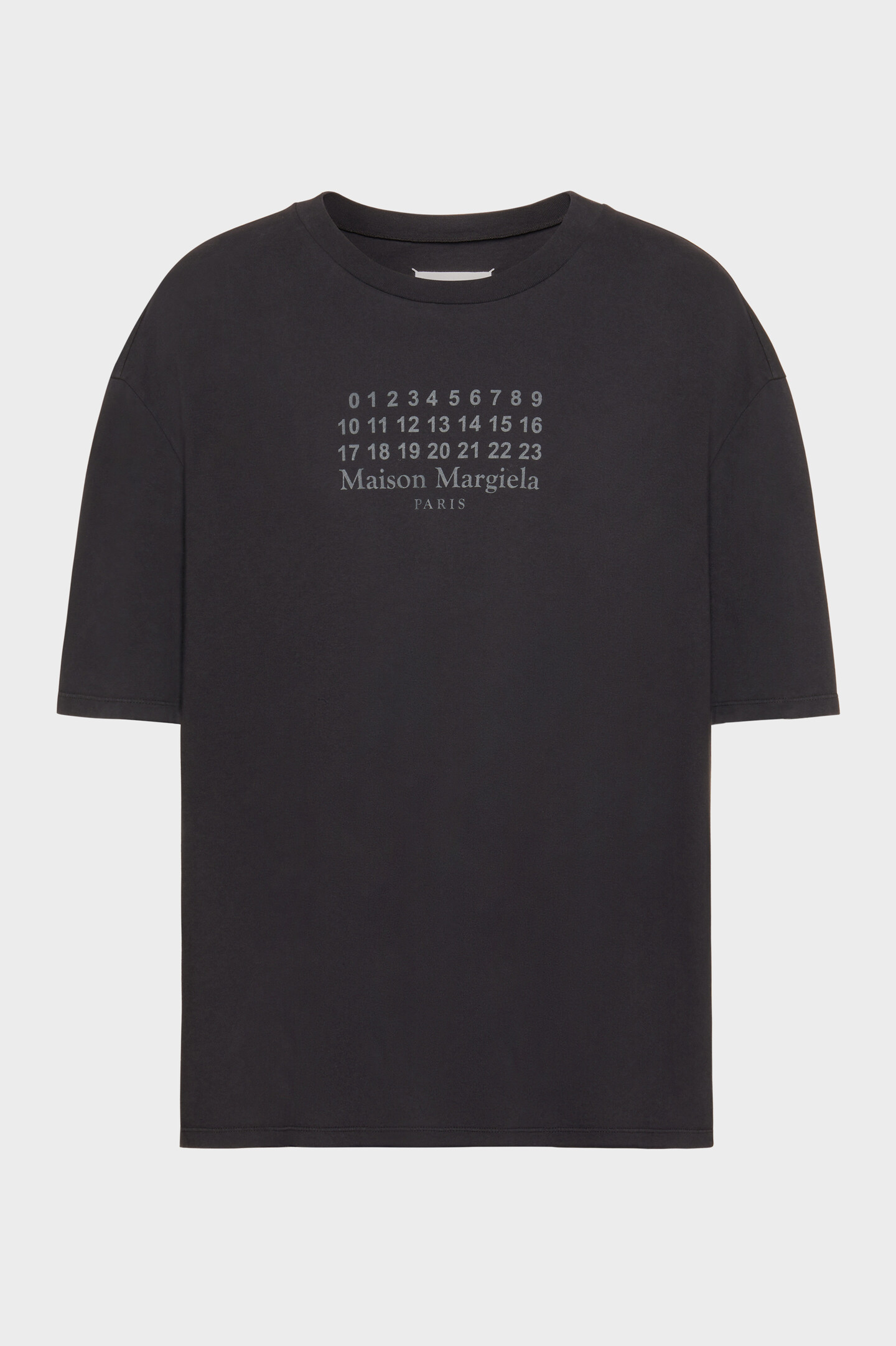Black Cotton jersey t-shirt | Maison Margiela Official