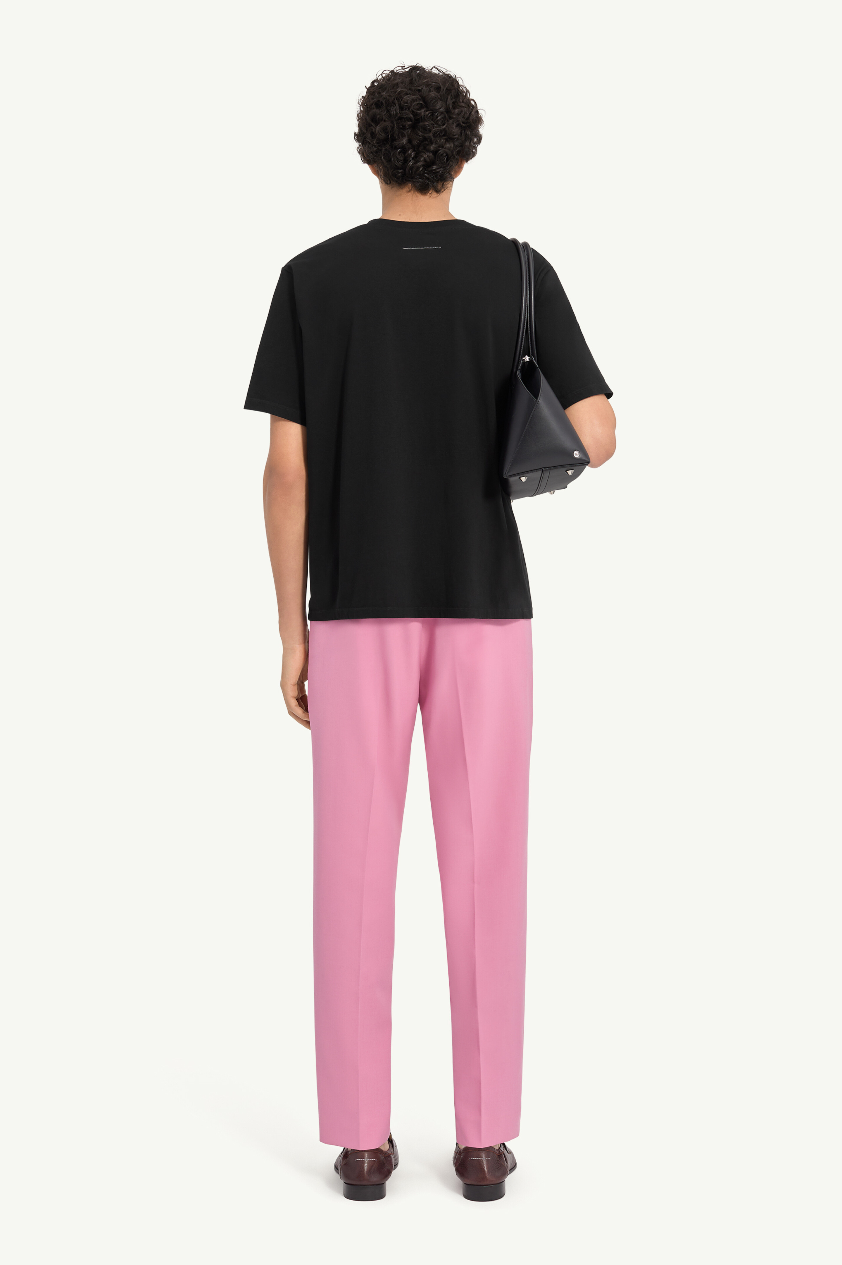 Black Mannequin Print Jersey T-Shirt | MM6 Official