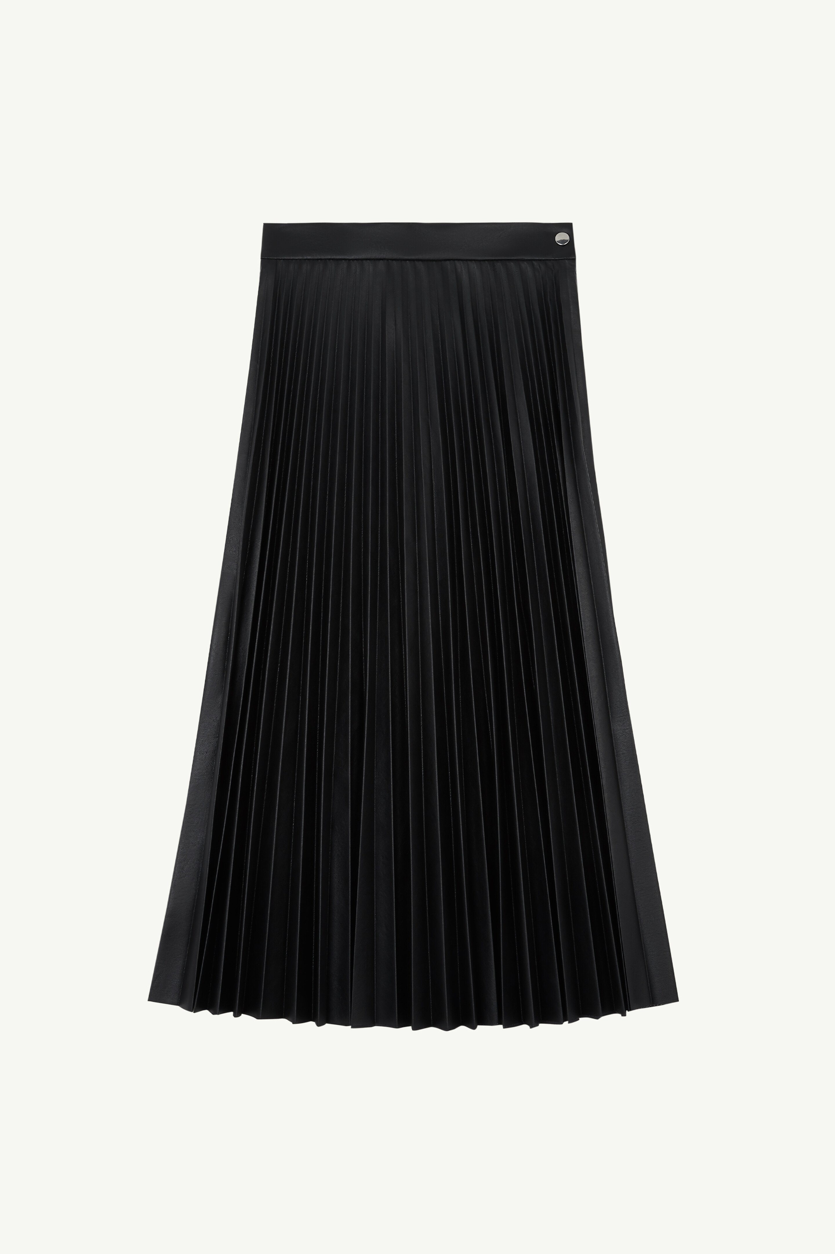 Black Mid-lenght Pleated Skirt | MM6 Black Mid-lenght Pleated Skirt | MM6