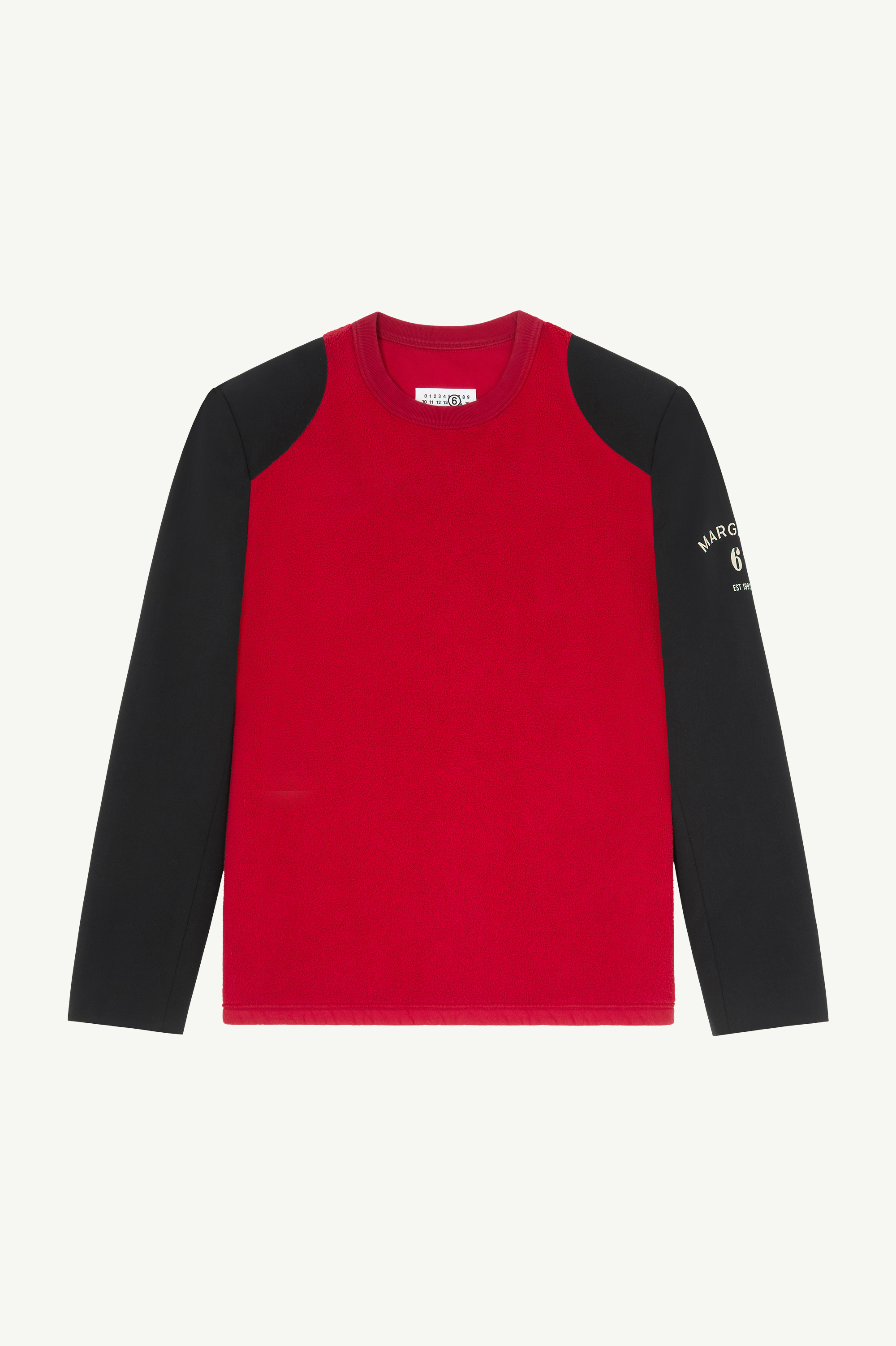 Red Long-Sleeve Top | MM6 Official