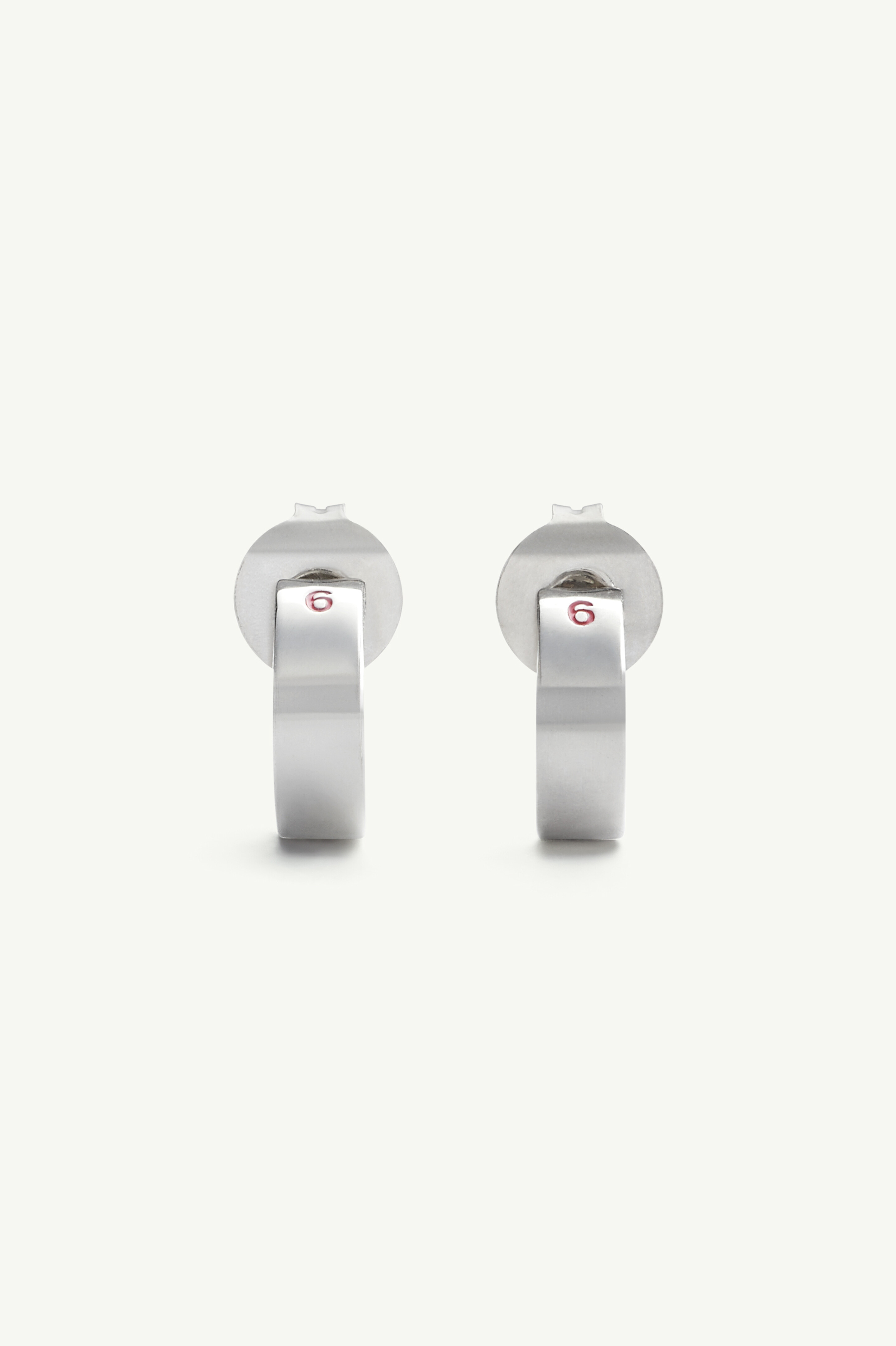 Year of the Snake Minimal Numeric Earrings