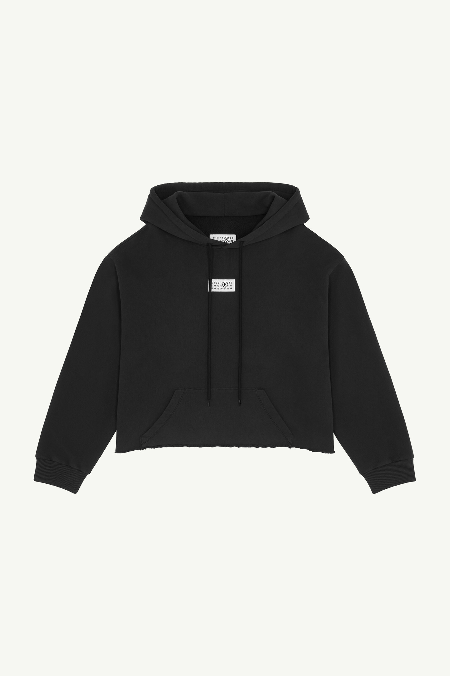 Black Hooded Sweatshirt | Maison Margiela