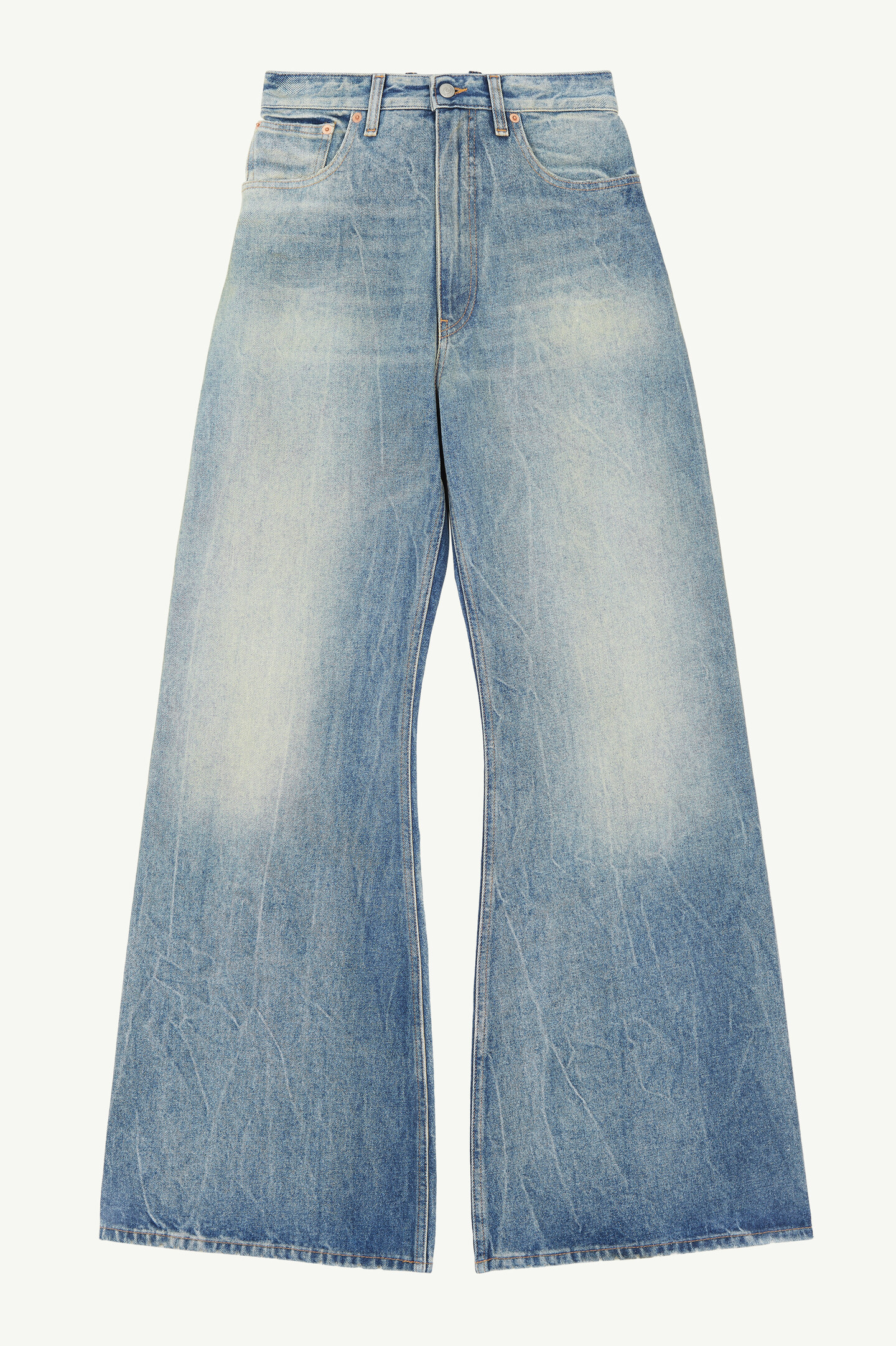 mm6−lsec 神龍 MM6 Maison Margiela ストレートパンツ | ブルー | FARFETCH JP