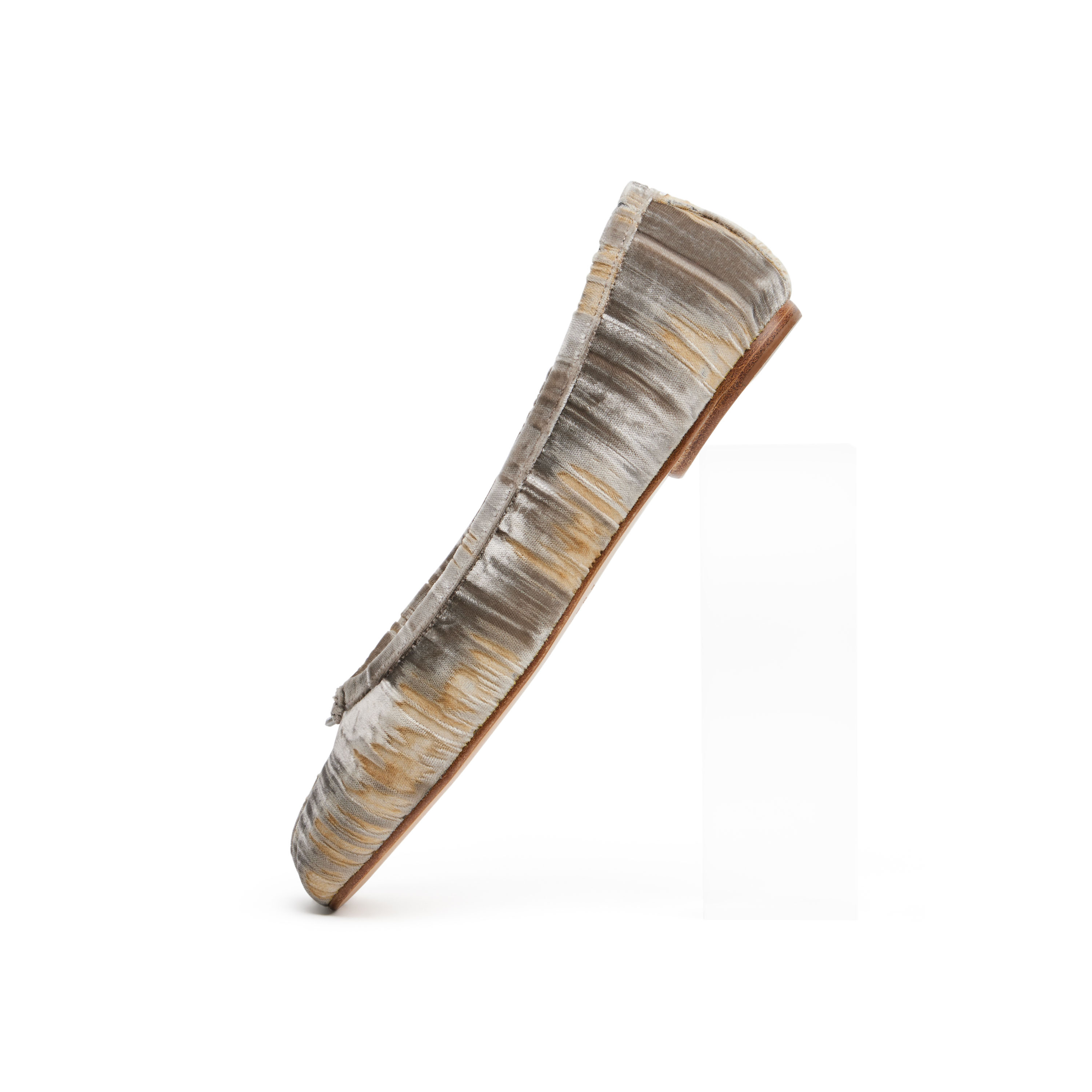 Women's Brown Viscose Tabi Ballerina | Maison Margiela