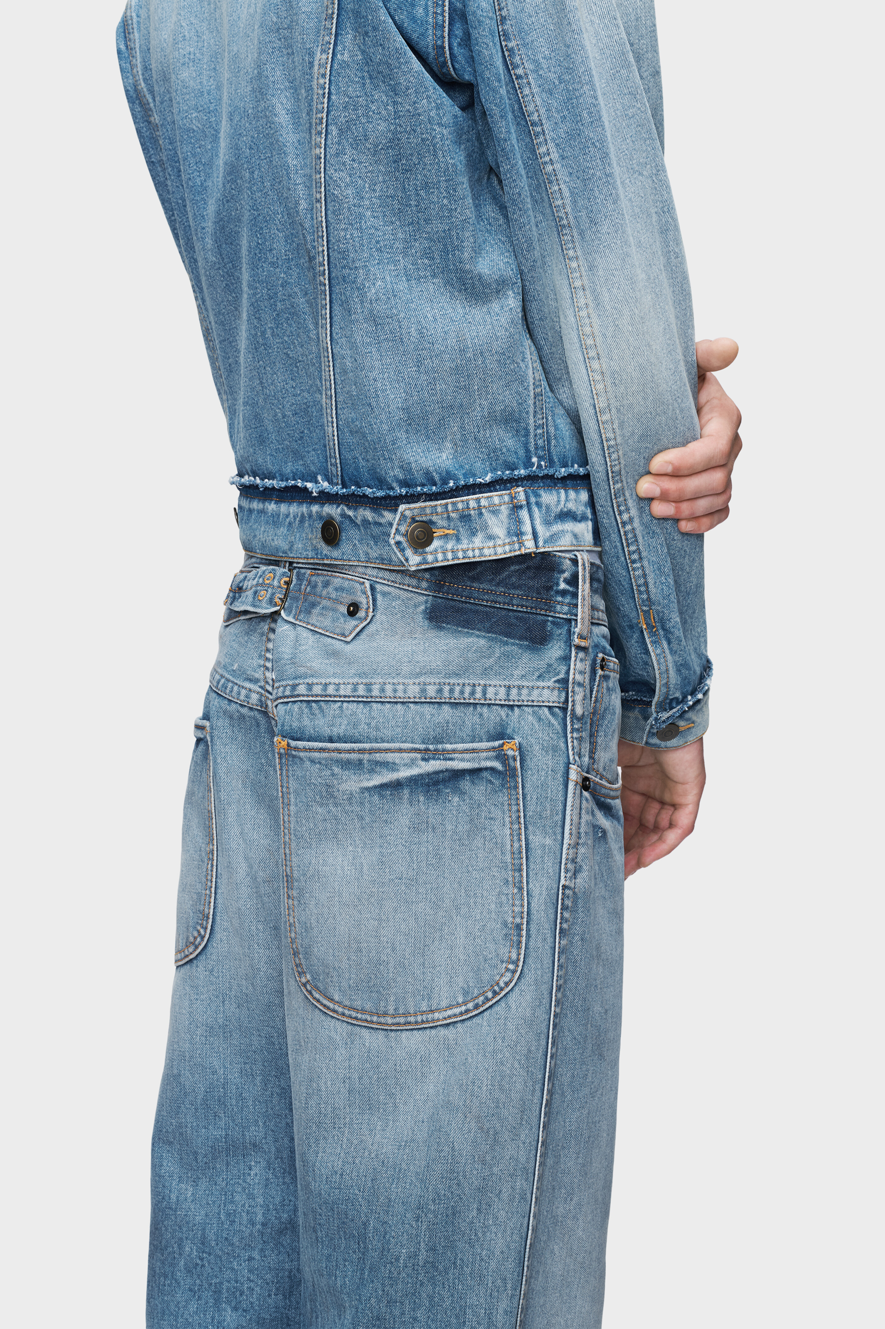CROPPED DENIM TROUSERS | Maison Margiela