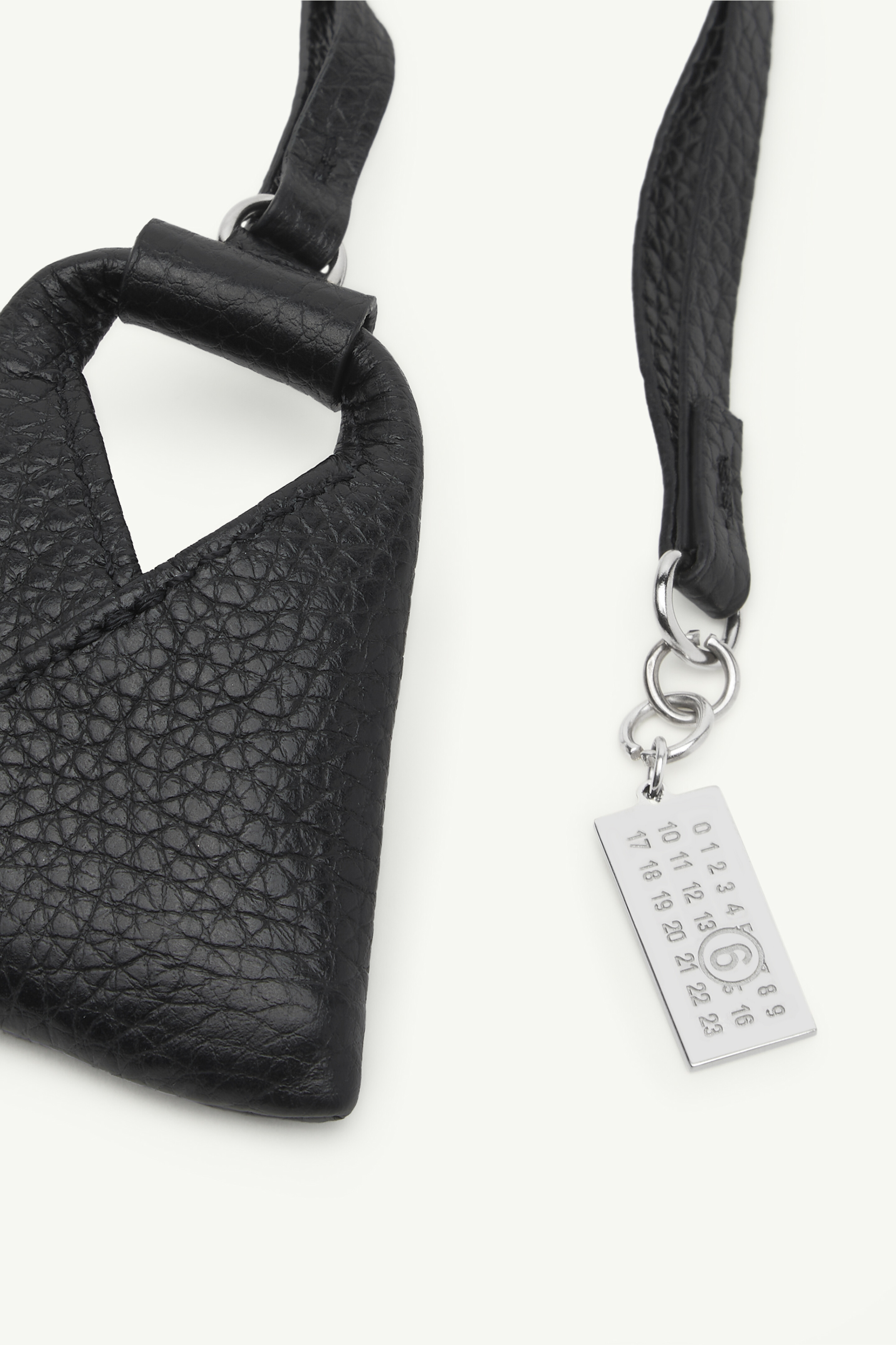 Black Japanese Bag charm | MM6 Official