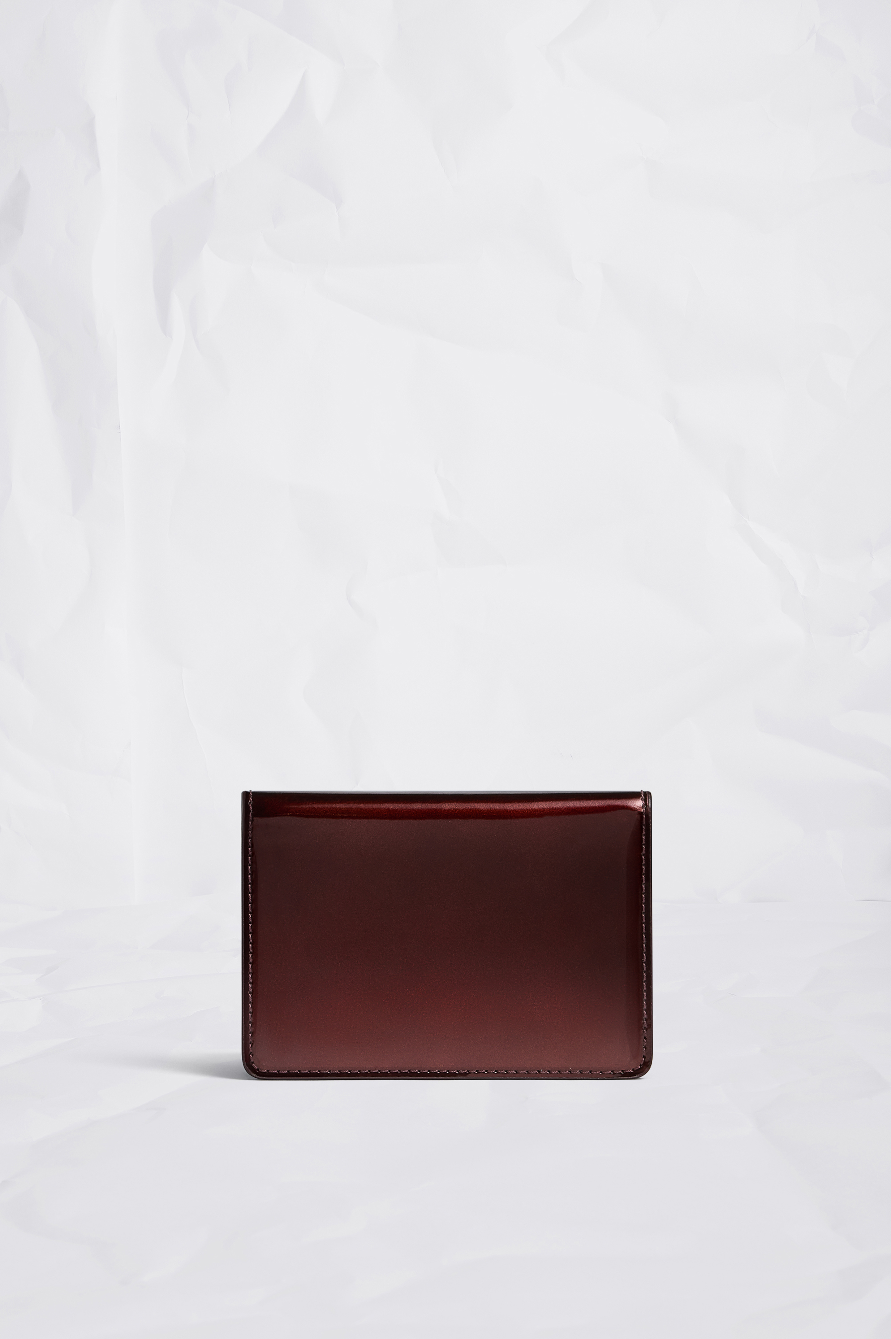 Bordeaux Four Stitches Cardholder | Maison Margiela Official