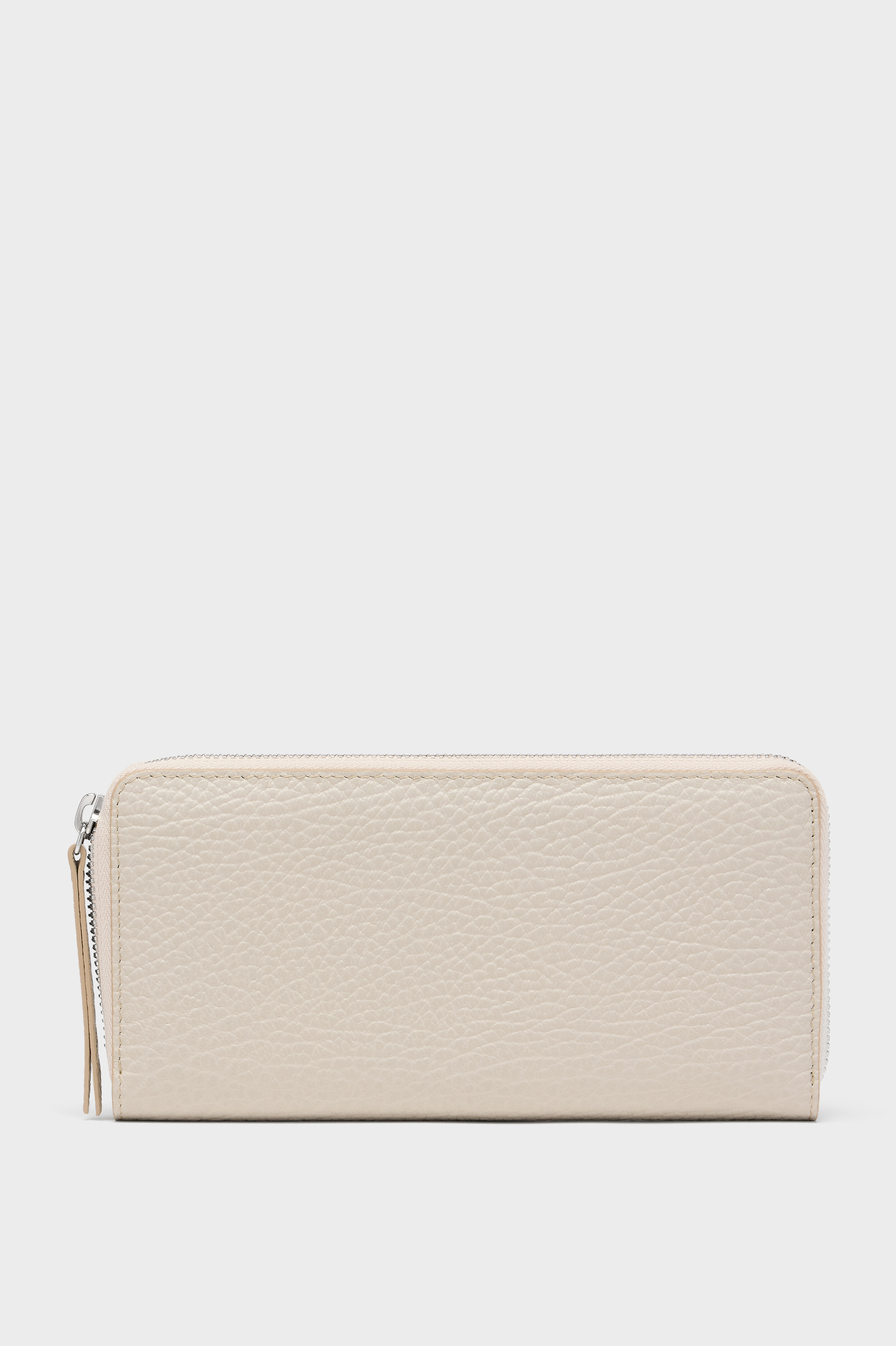 Zip-Around Leather Wallet Black | Maison Margiela | Maison Margiela
