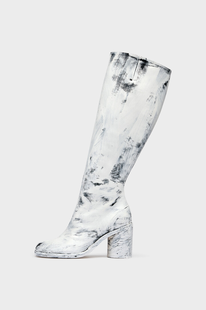 Tabi Bianchetto Knee-High Boots | Maison Margiela