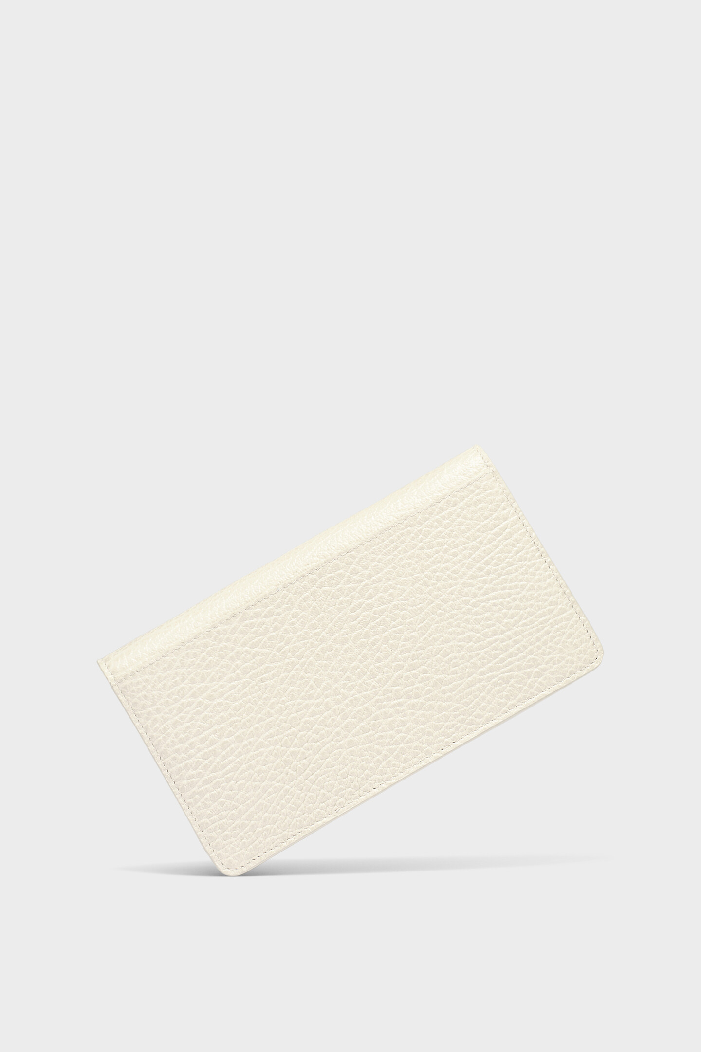 Grey Leather Chain Wallet | Maison Margiela