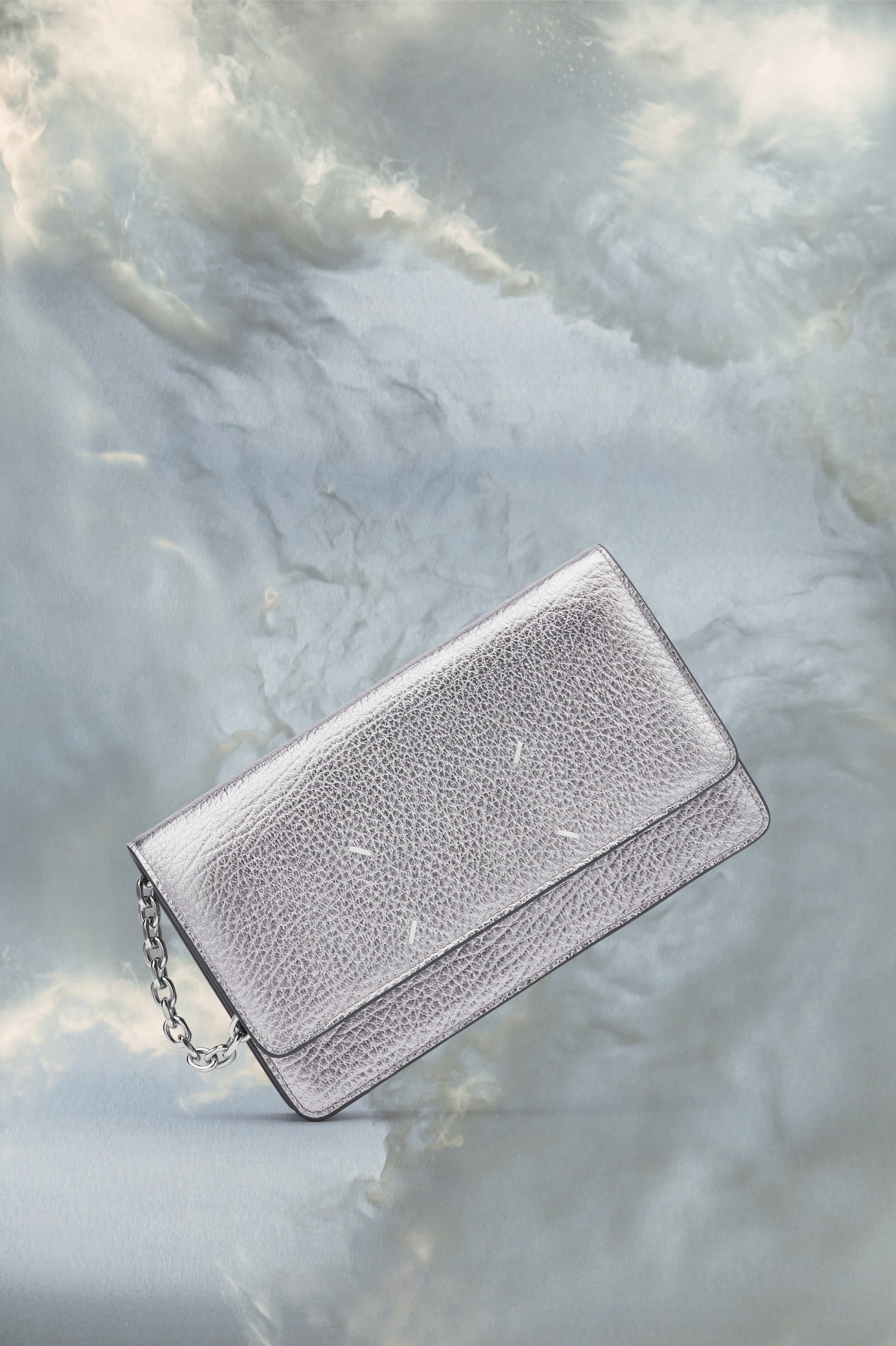 maison margiela Portefeuille chaîne Four stitches