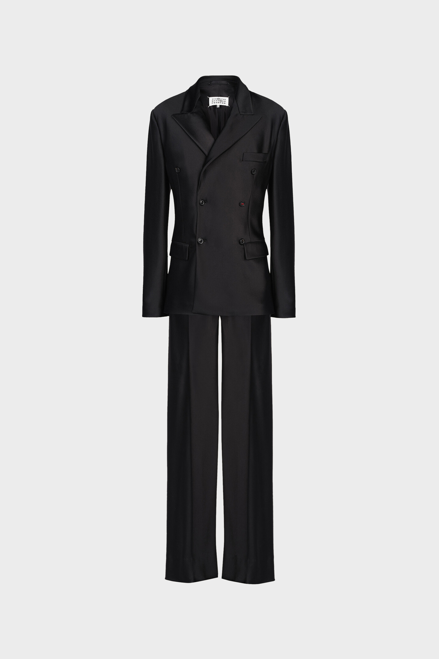 Black Satin Oversized Suit | Maison Margiela