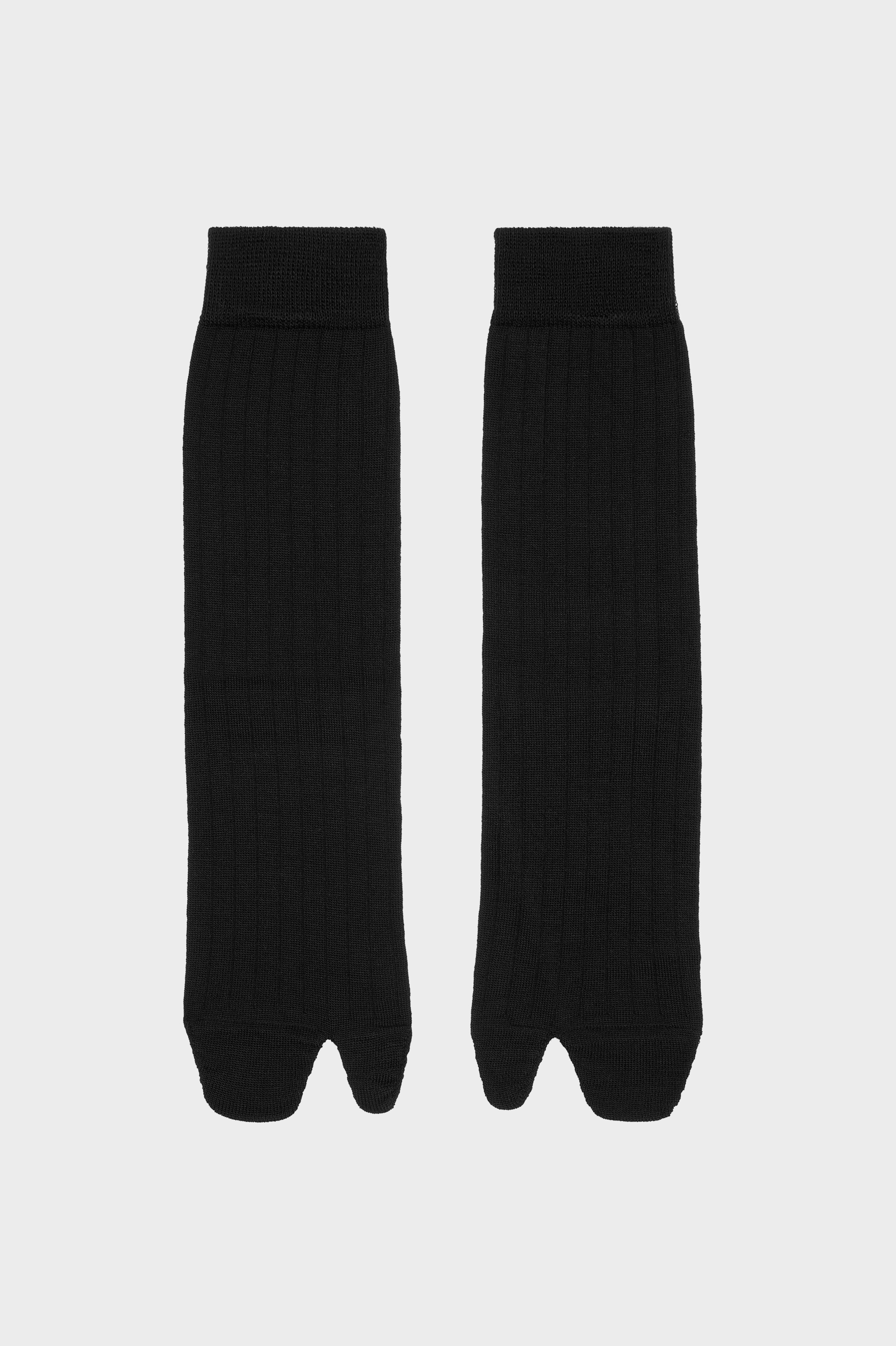 MAISON MARGIELA マルジェラ黒 Tabi 足袋 ソックス 靴下 Maison Margiela - TABI SOCKS ソックス ソックス タビ メゾン