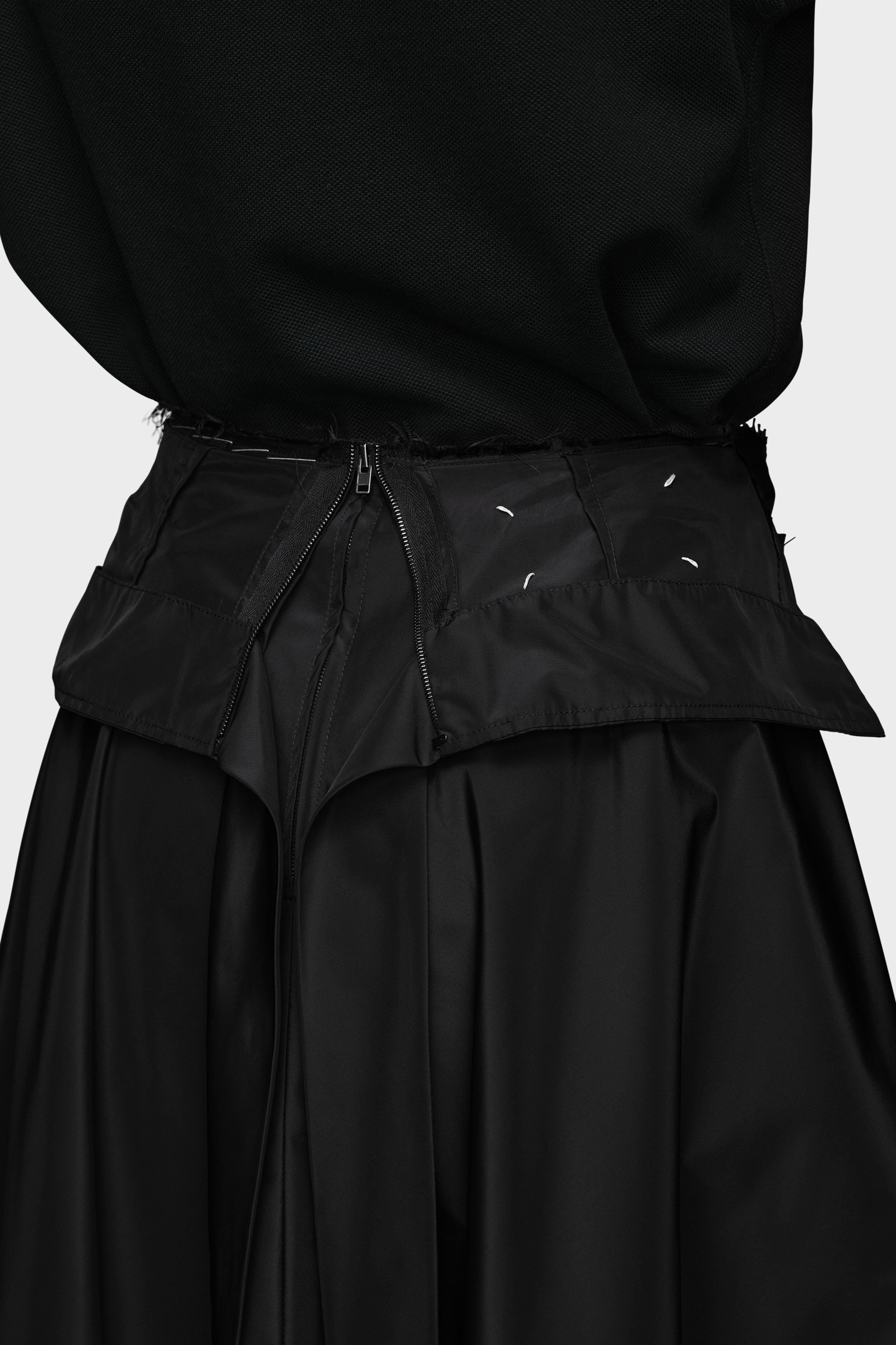 Taffeta Midi Skirt | Maison Margiela Taffeta Midi Skirt | Maison Margiela