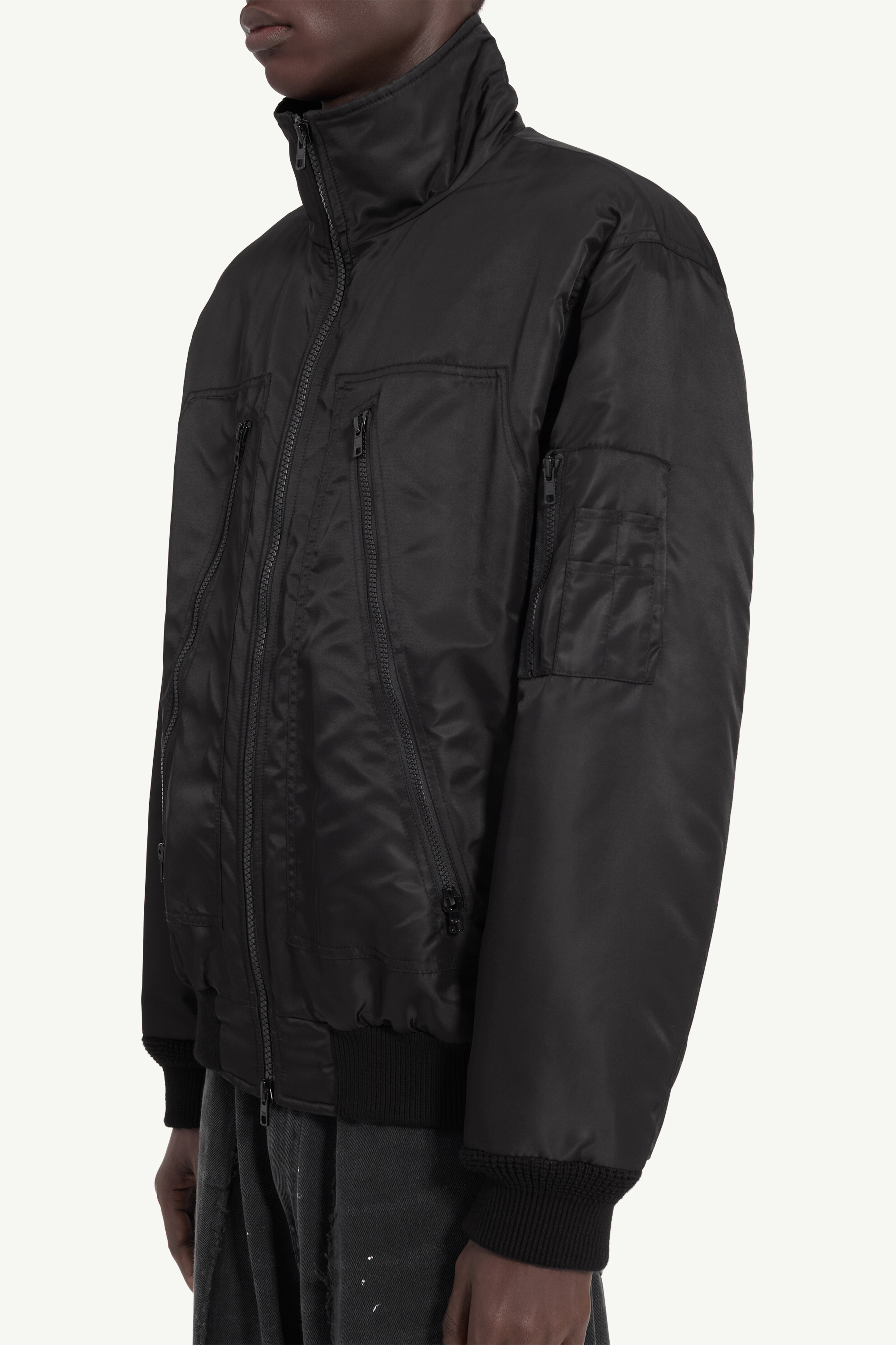 Maison Margiela　シルクボンバージャケット MAISON MARGIELA シルクボンバー ジャケット Maison Margiela メゾン