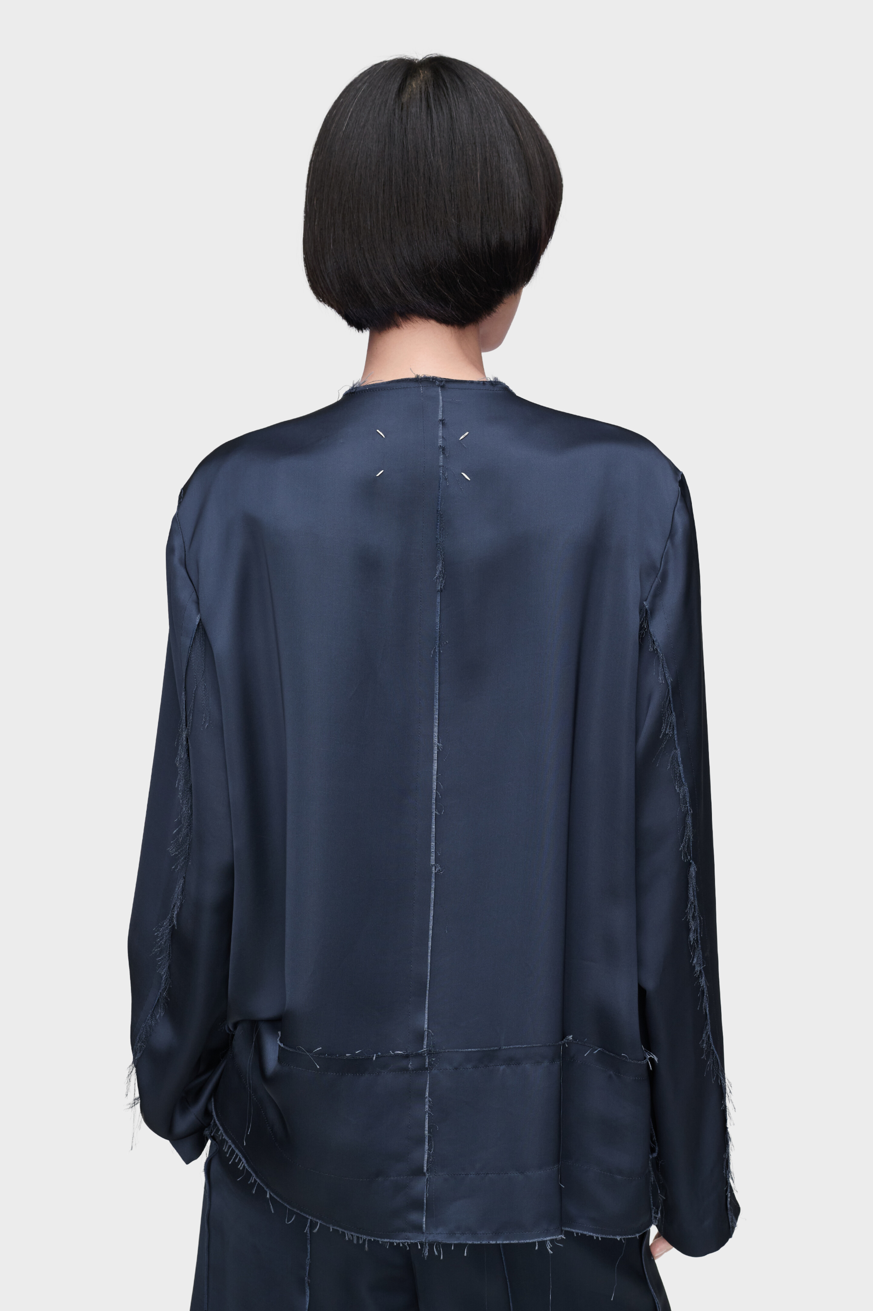 Patchwork Satin Jacket 4