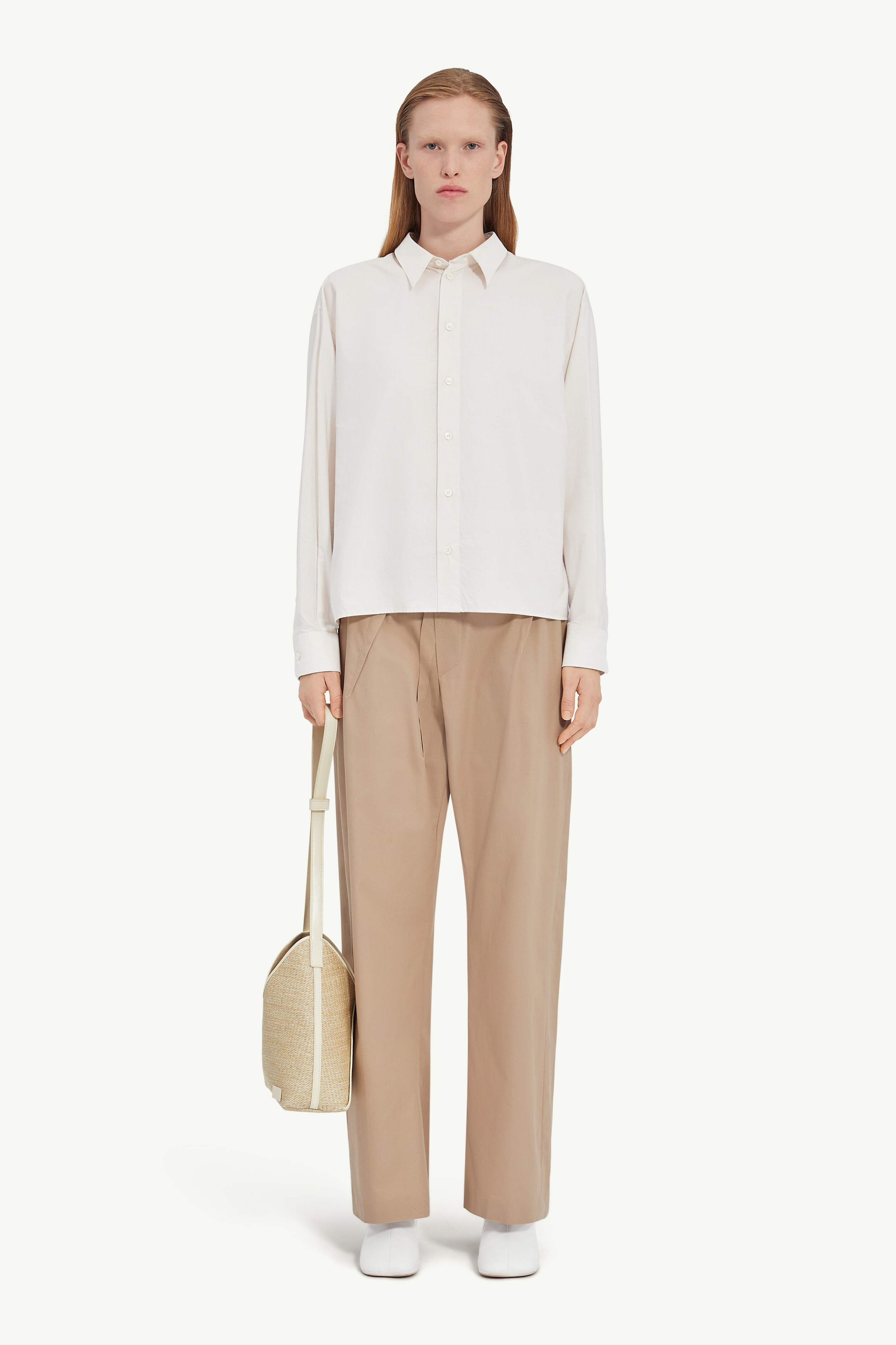 maison margiela Chemise en popeline